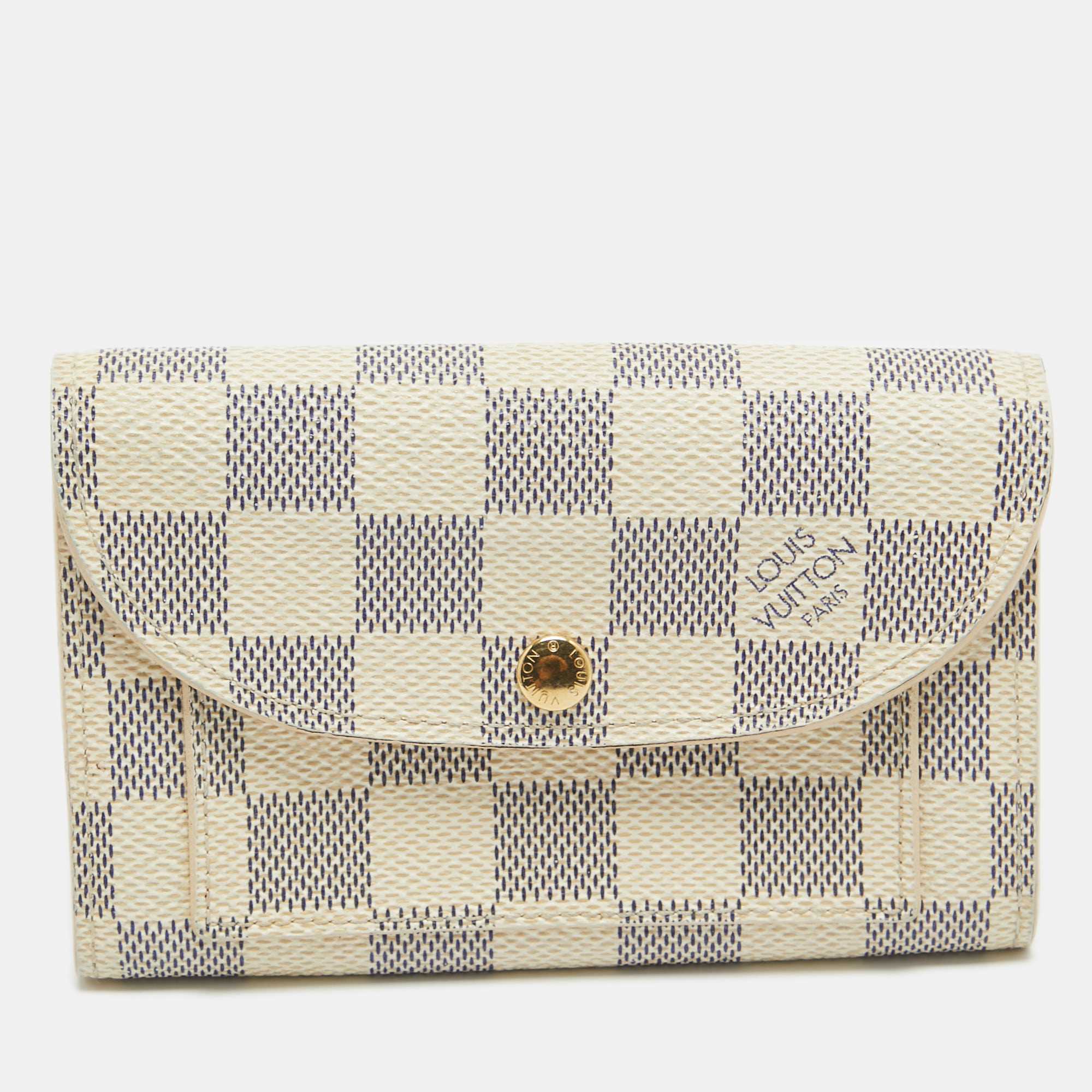 

Louis Vuitton Damier Azur Canvas Pochette Belt Bag, Grey