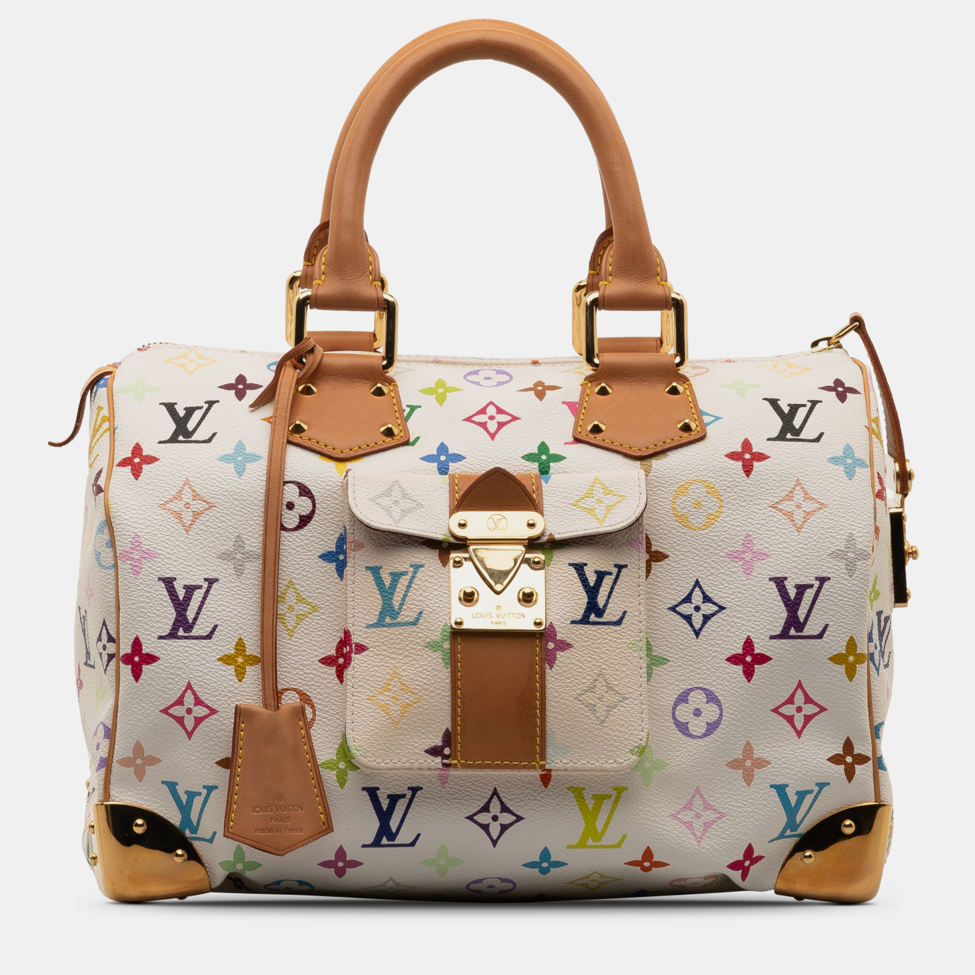 

Louis Vuitton Monogram Multicolore Speedy 30, White