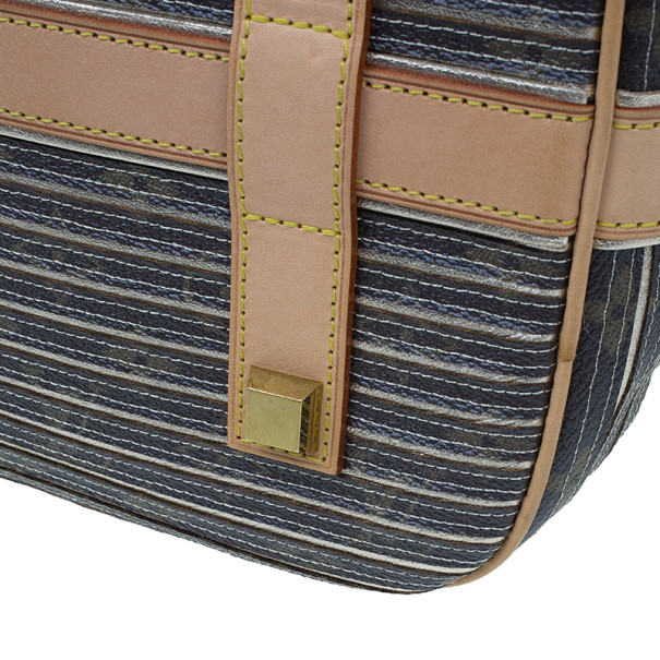 Louis Vuitton Metallic Leather Striped Eden Néo Tote Louis Vuitton | The  Luxury Closet