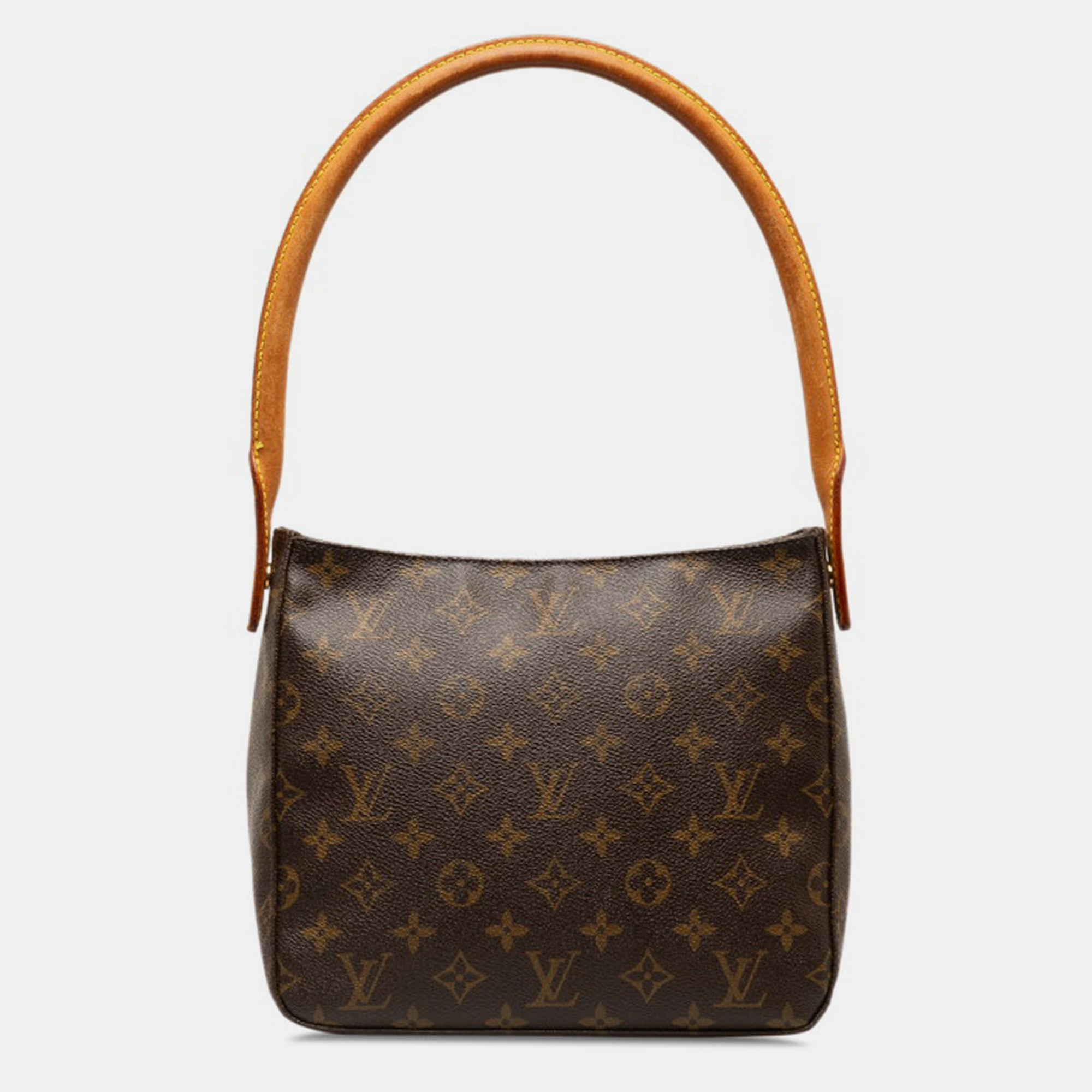 Louis Vuitton Brown Canvas Monogram Looping MM Shoulder Bags