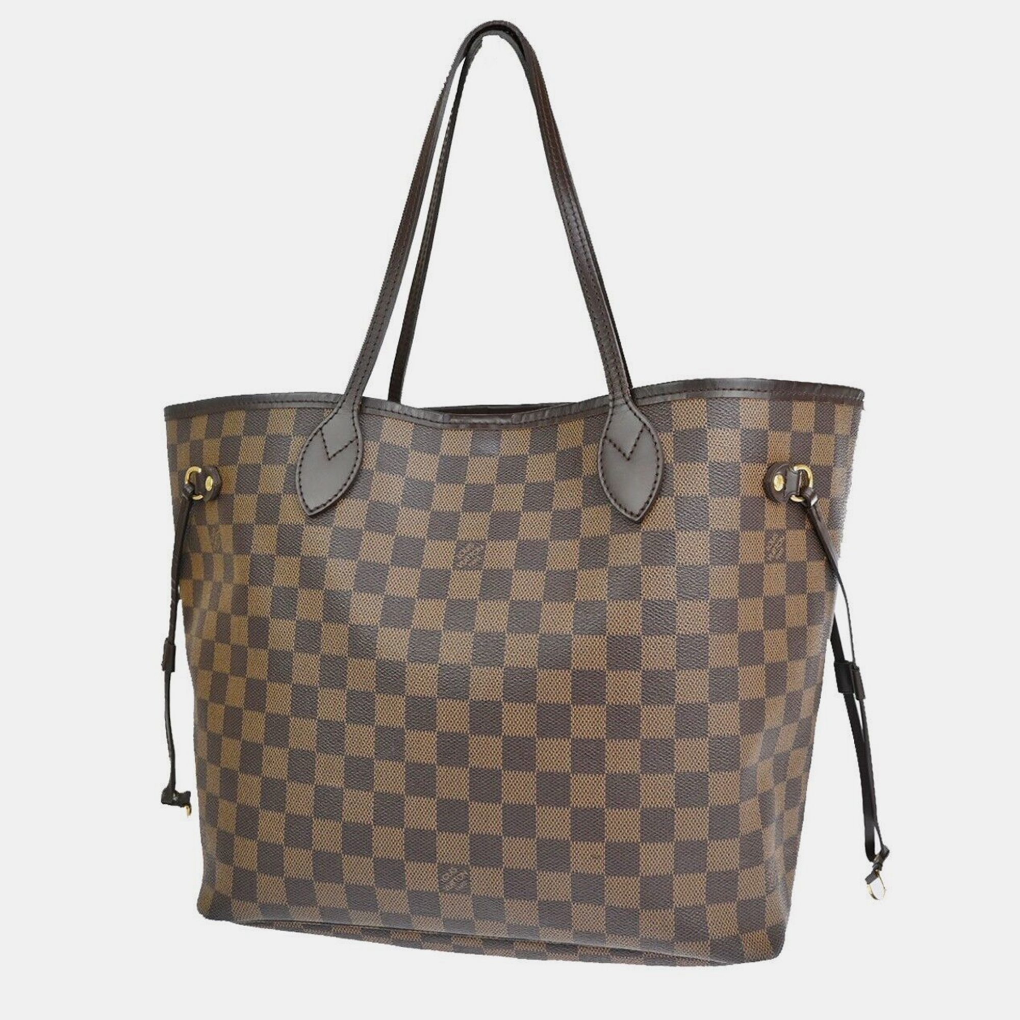 

Louis Vuitton Canvas MM Neverfull Shoulder Bag, Brown