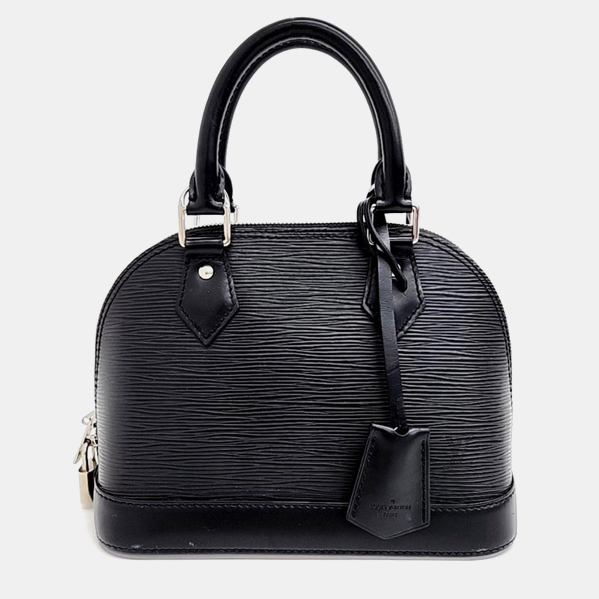 

Louis Vuitton Epi Alma BB M40862 Handbag, Black