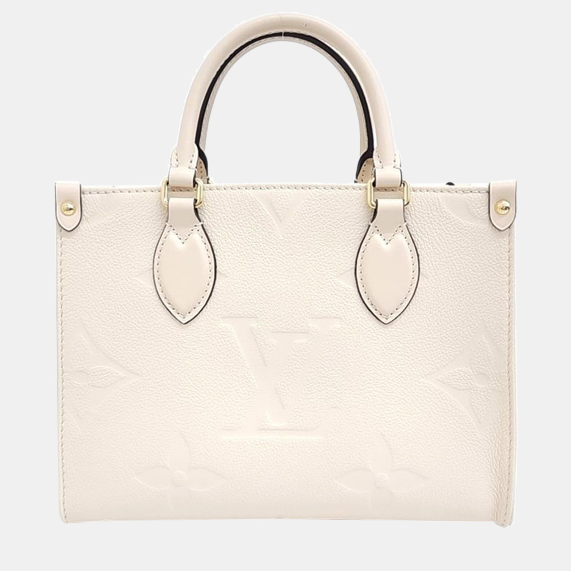 

Louis Vuitton OnTheGo PM M46569 Handbag, White