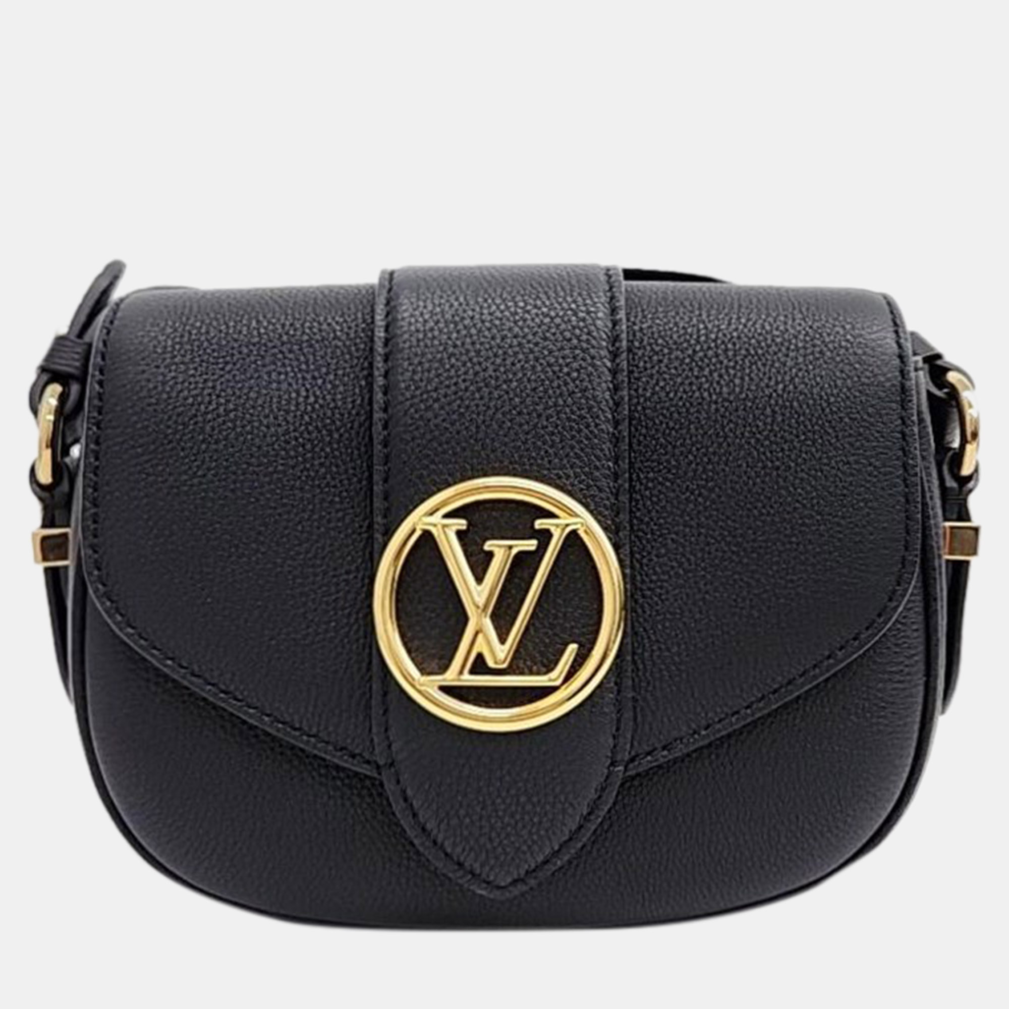 

Louis Vuitton Pont Neuf Soft PM M58727 Handbag, Black