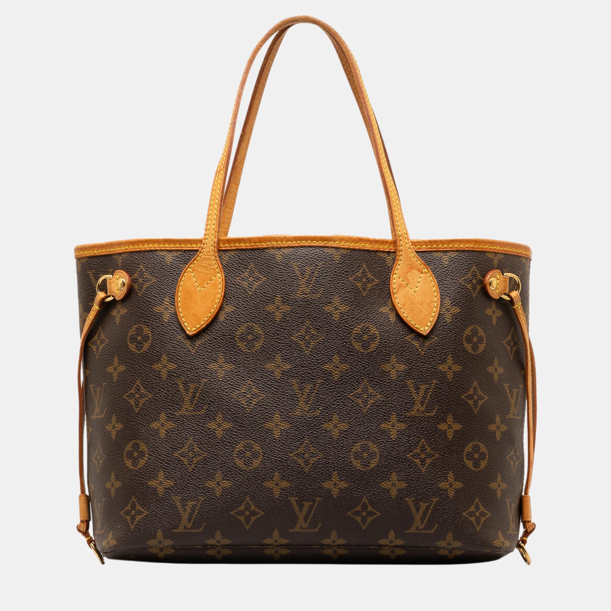 

Louis Vuitton Brown Monogram Neverfull PM