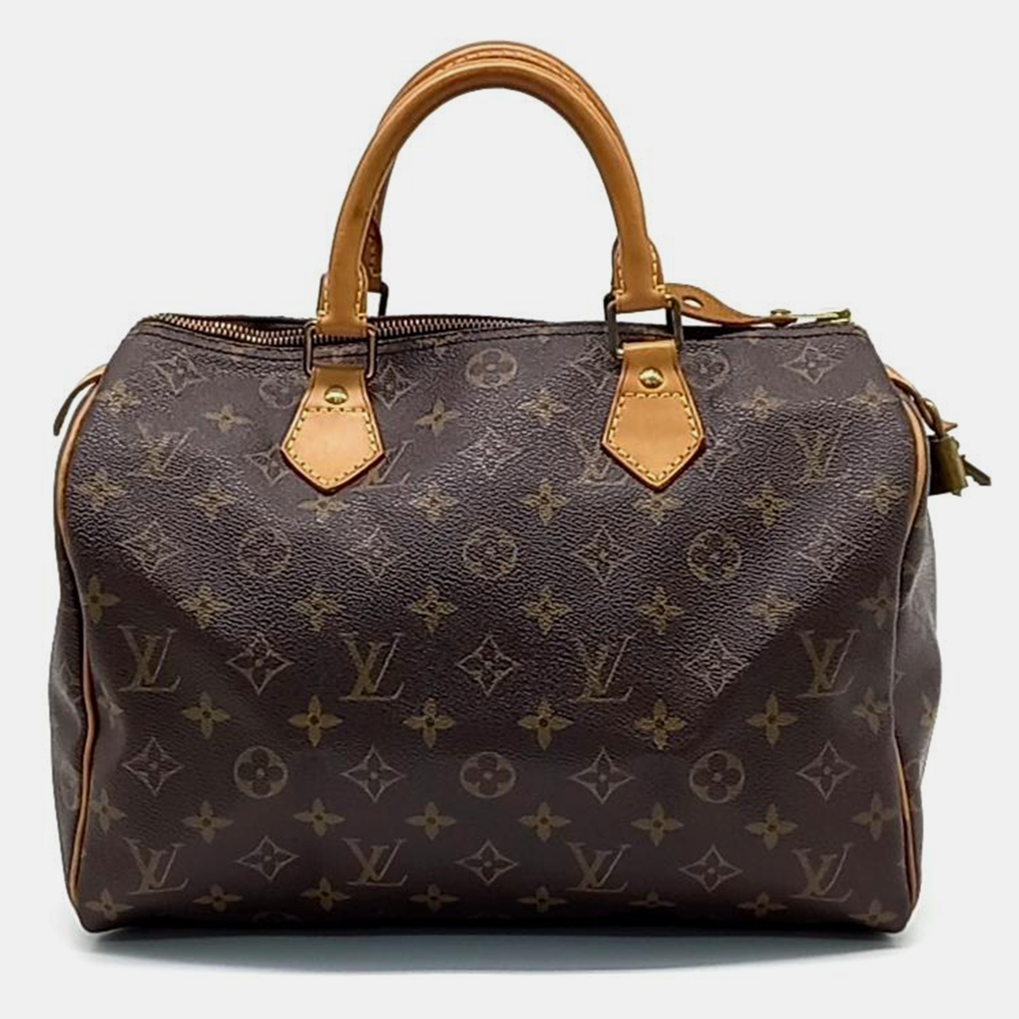 

Louis Vuitton Monogram Speedy 30 Handbag, Brown