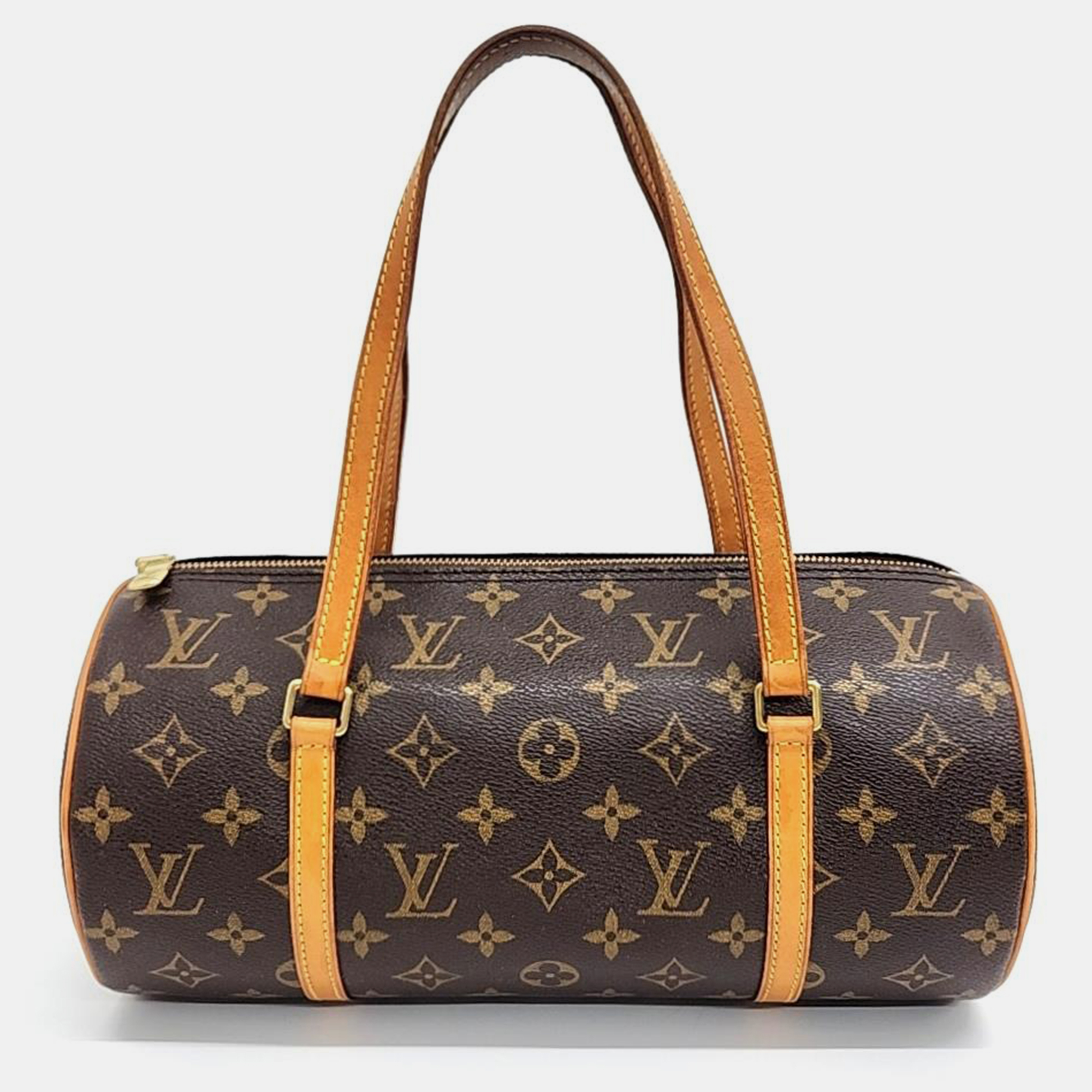 

Louis Vuitton Monogram Papillon Handbag, Brown