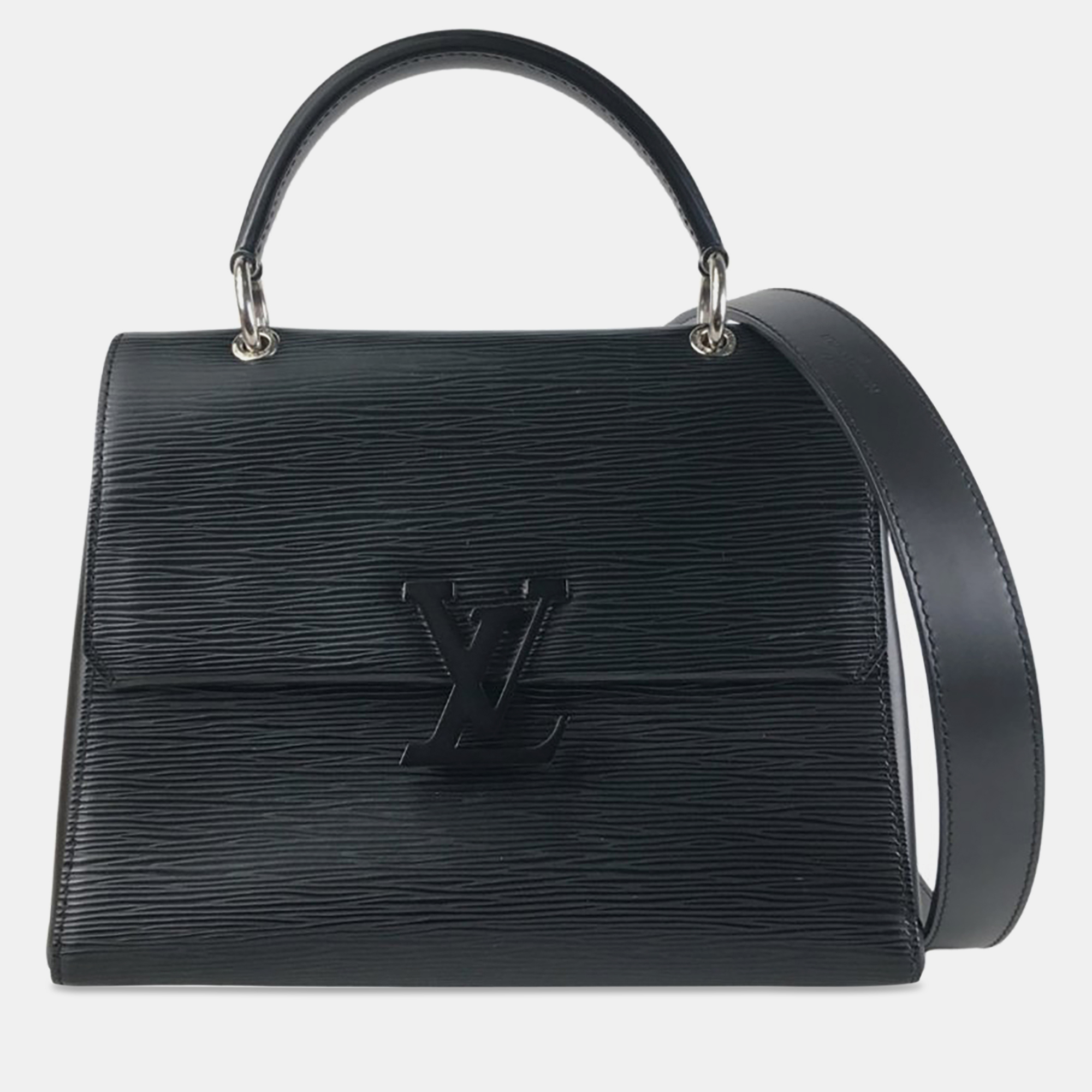 Pre-owned Louis Vuitton Epi Grenelle Pm In Black
