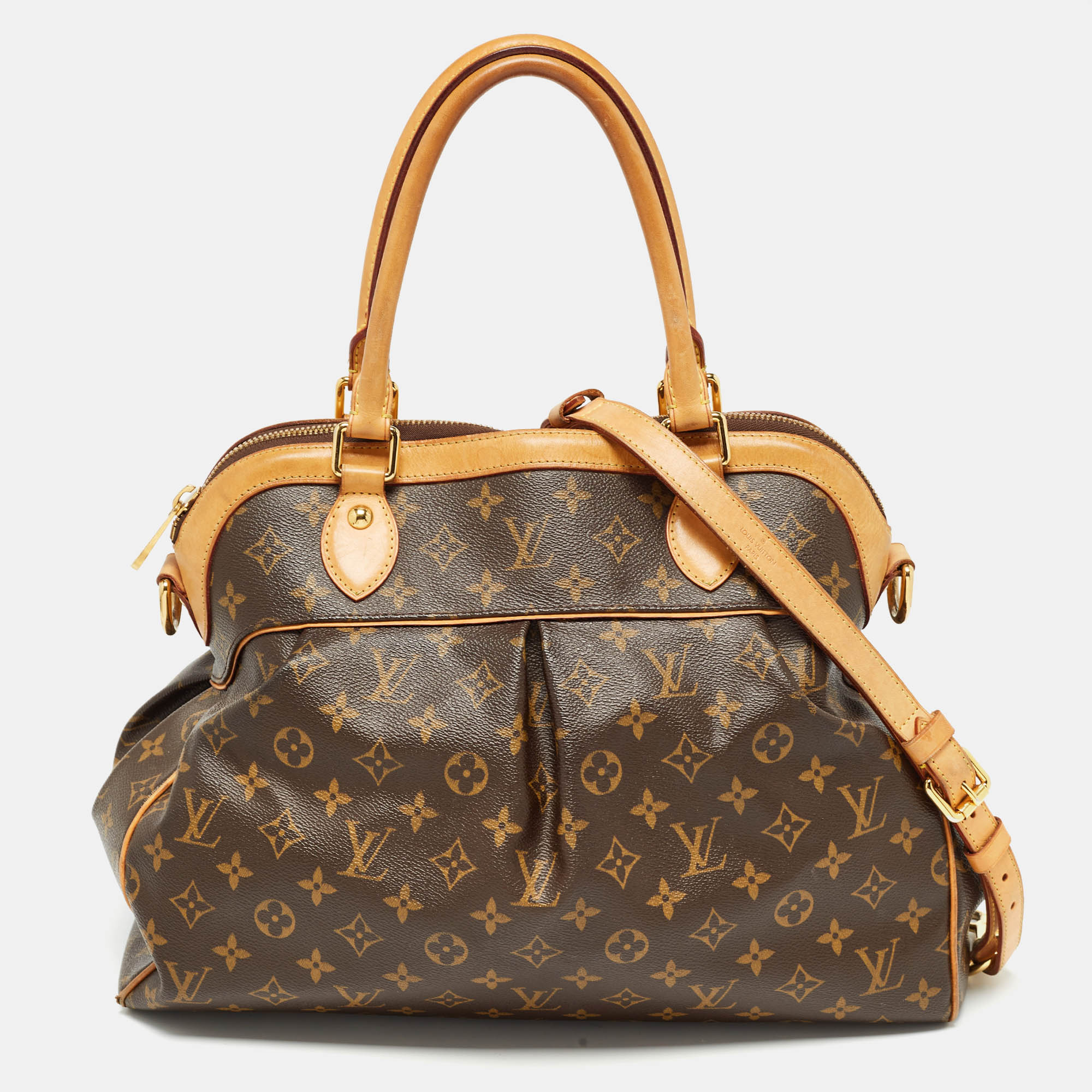 

Louis Vuitton Monogram Canvas Trevi GM Bag, Brown