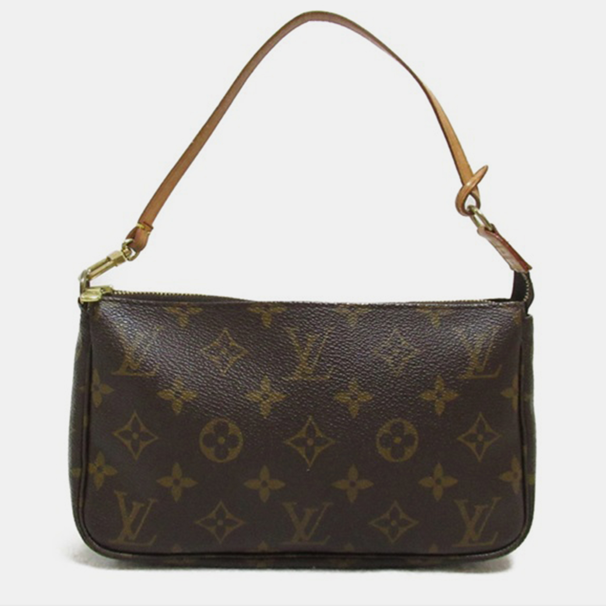

Louis Vuitton Brown Canvas Pochette Accessoires Shoulder Bags