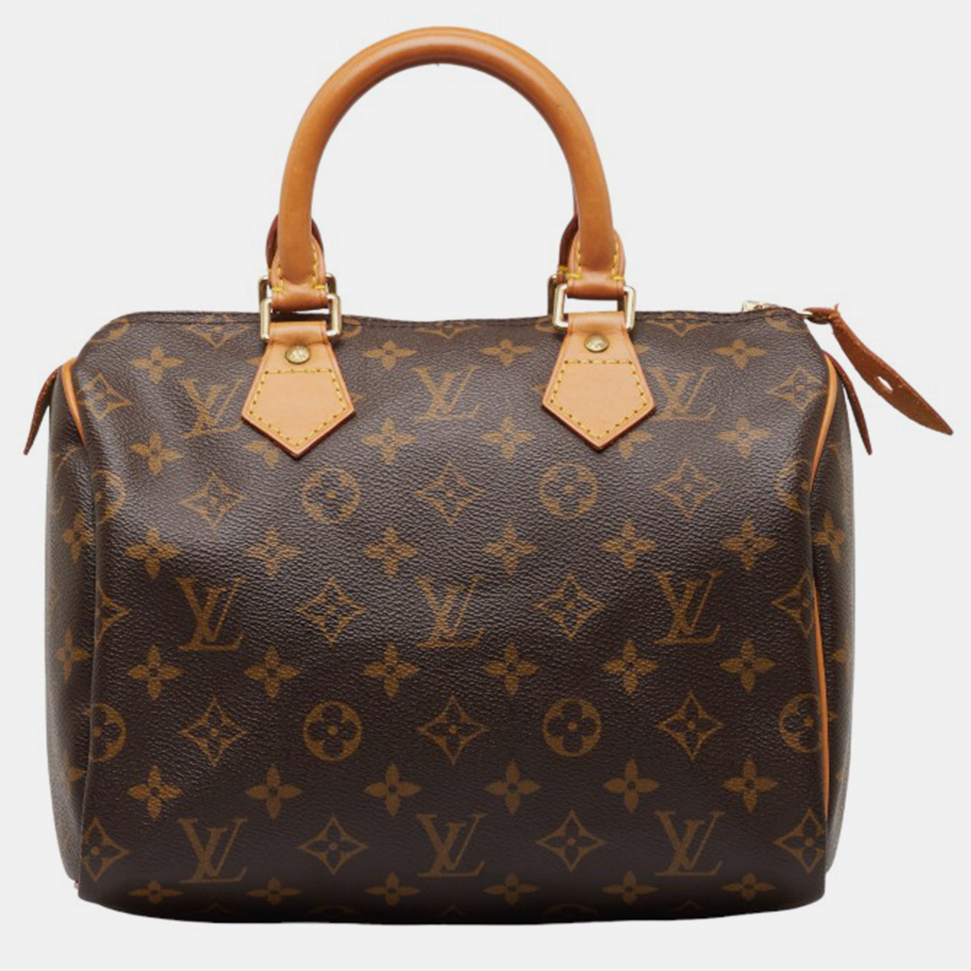 

Louis Vuitton Brown Canvas Mnogram Speedy 25 Satchels
