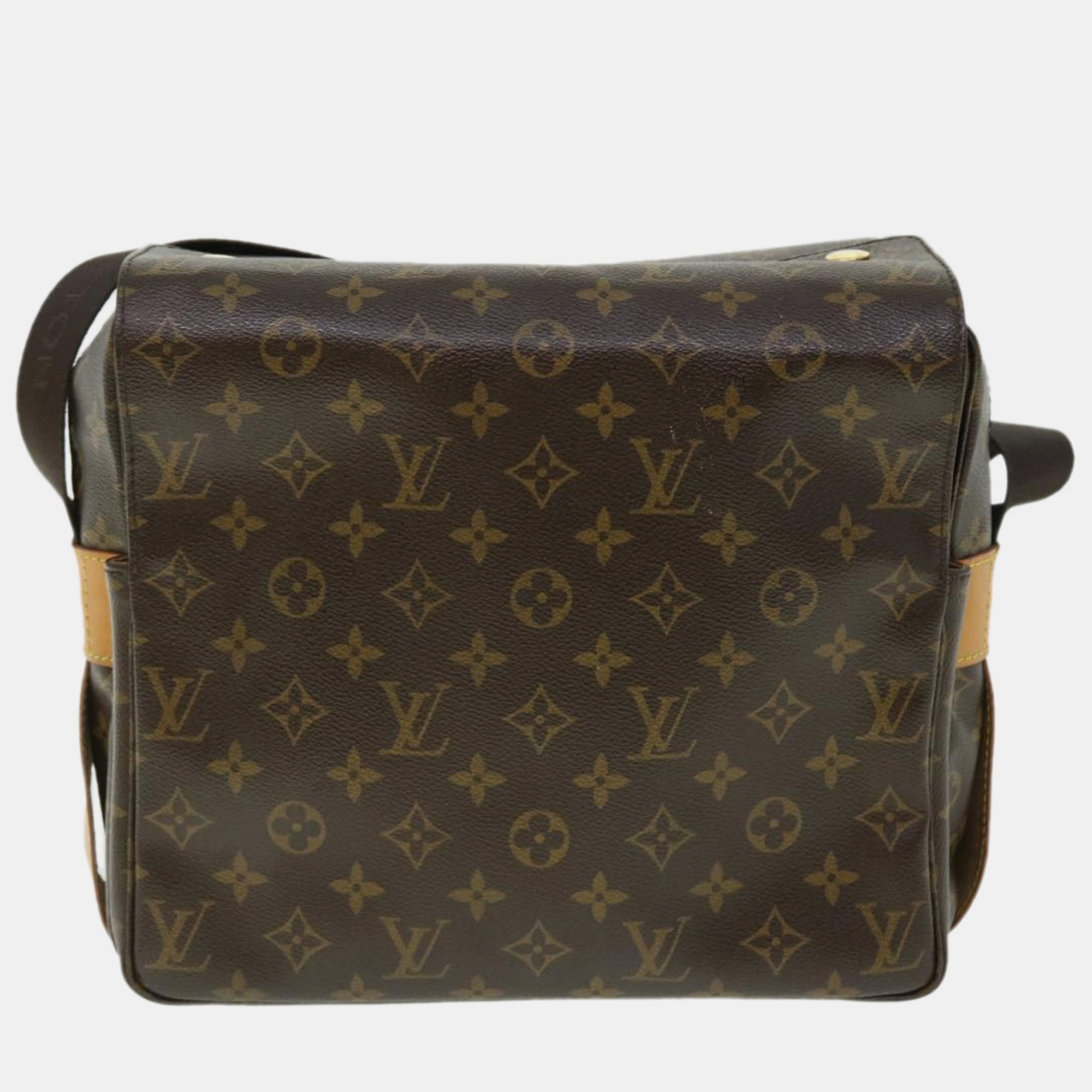 

Louis Vuitton Brown Canvas Naviglio shoulder bag