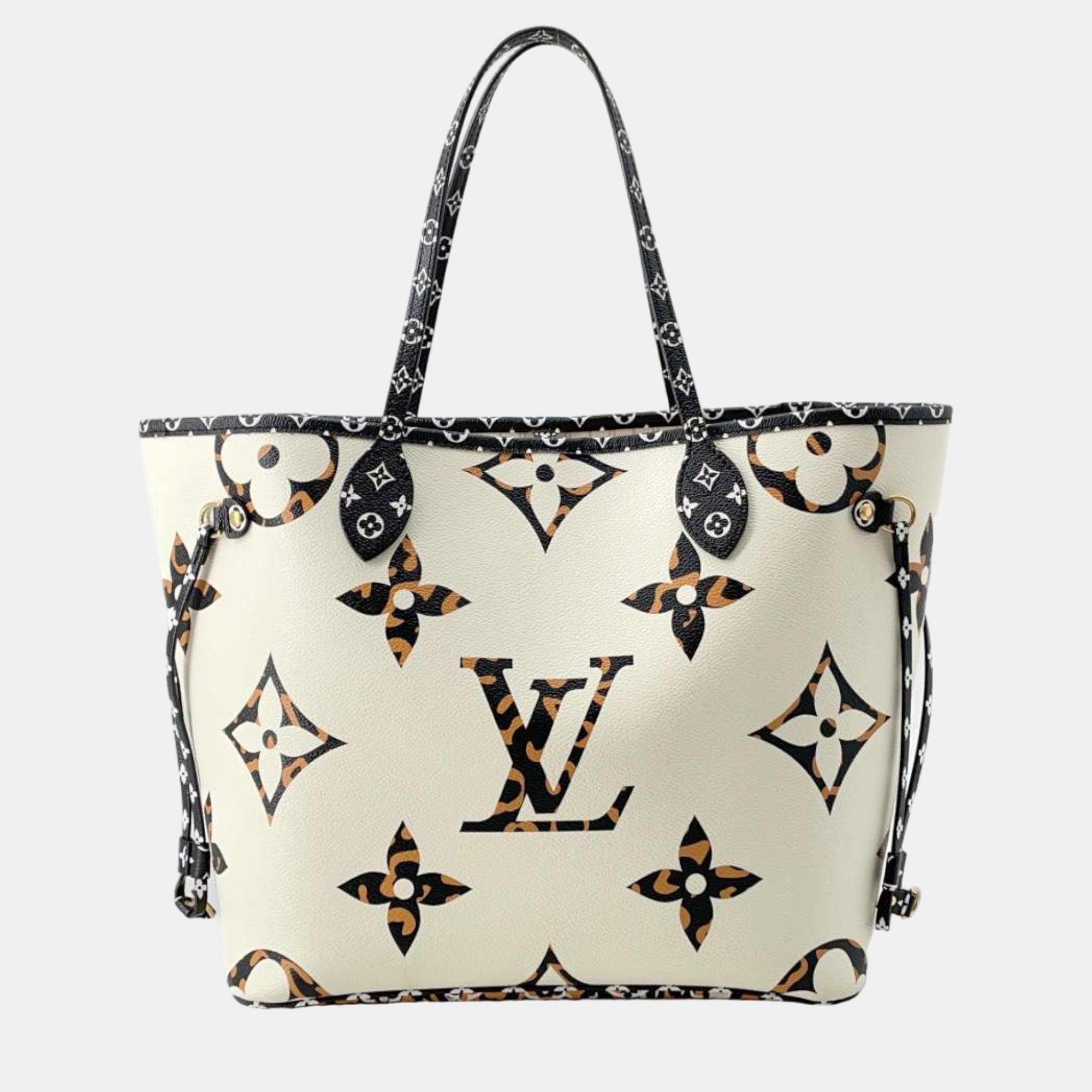 

Louis Vuitton Monogram Giant Broderies Neverfull MM bag, Multicolor