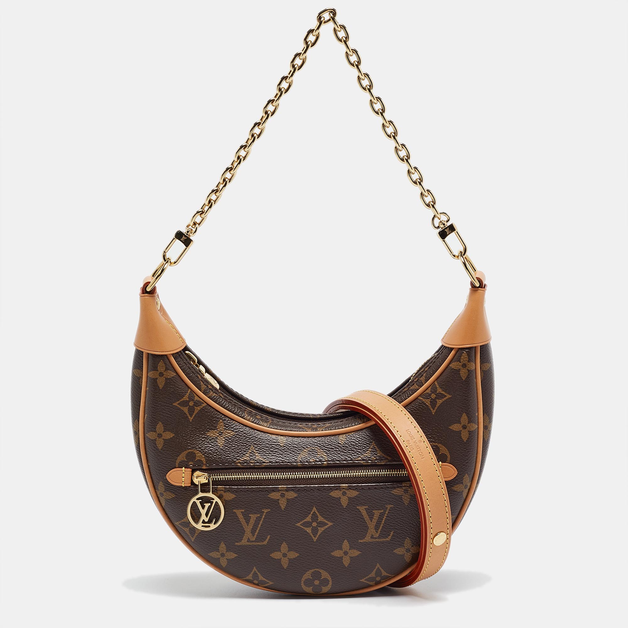 

Louis Vuitton Monogram Canvas Loop Bag, Brown