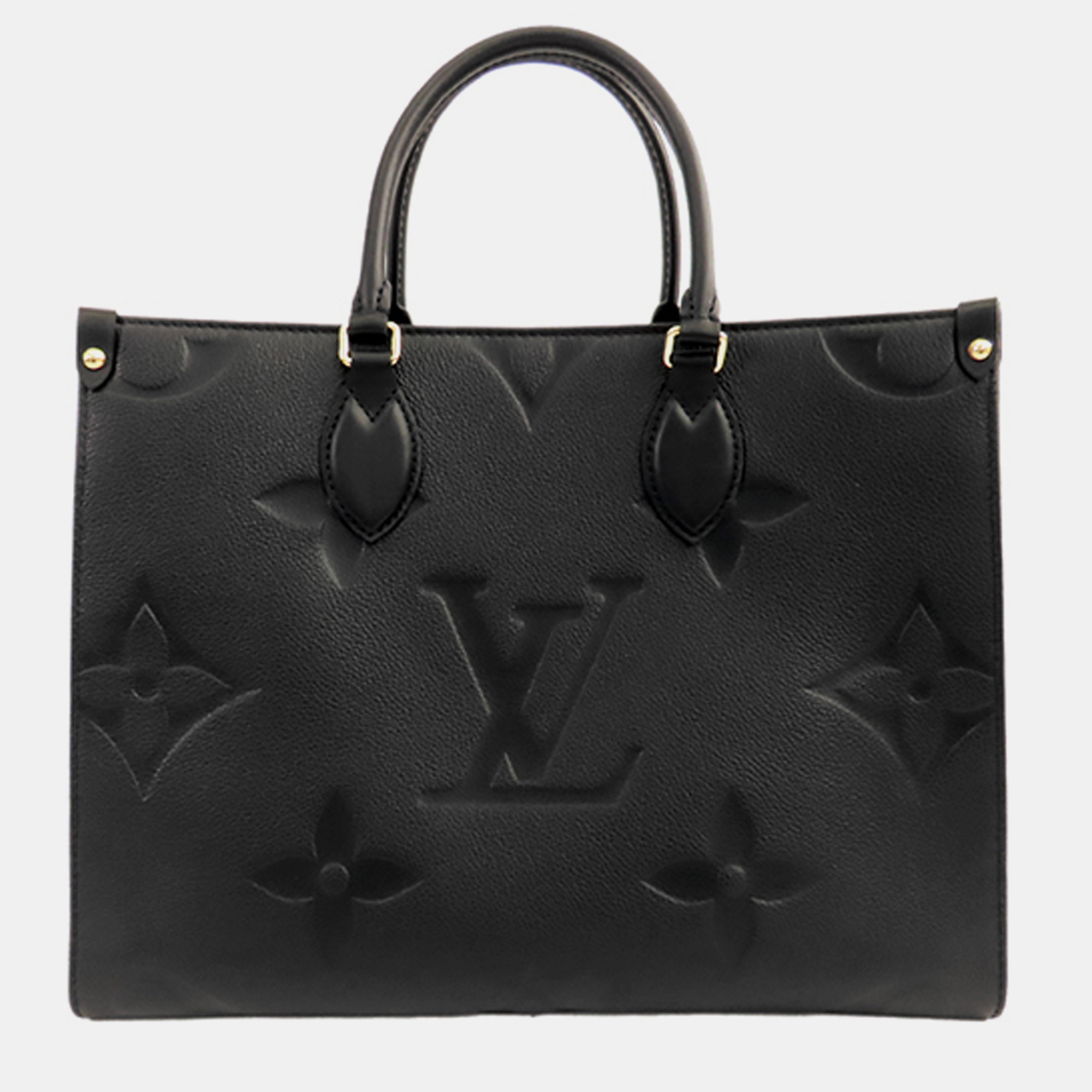 

Louis Vuitton Monogram Empreinte Onthego MM, Black