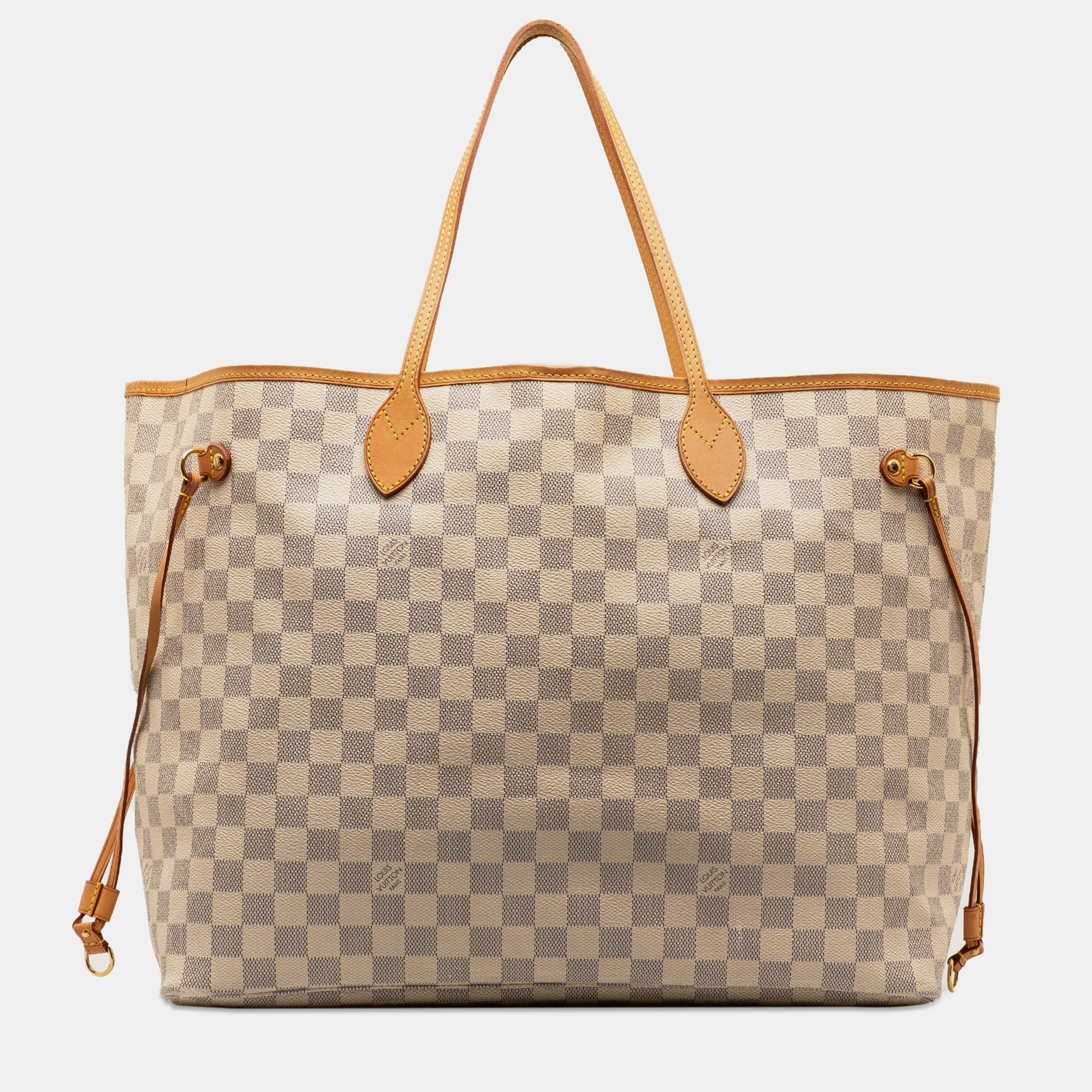 

Louis Vuitton Damier Azur Neverfull GM, White