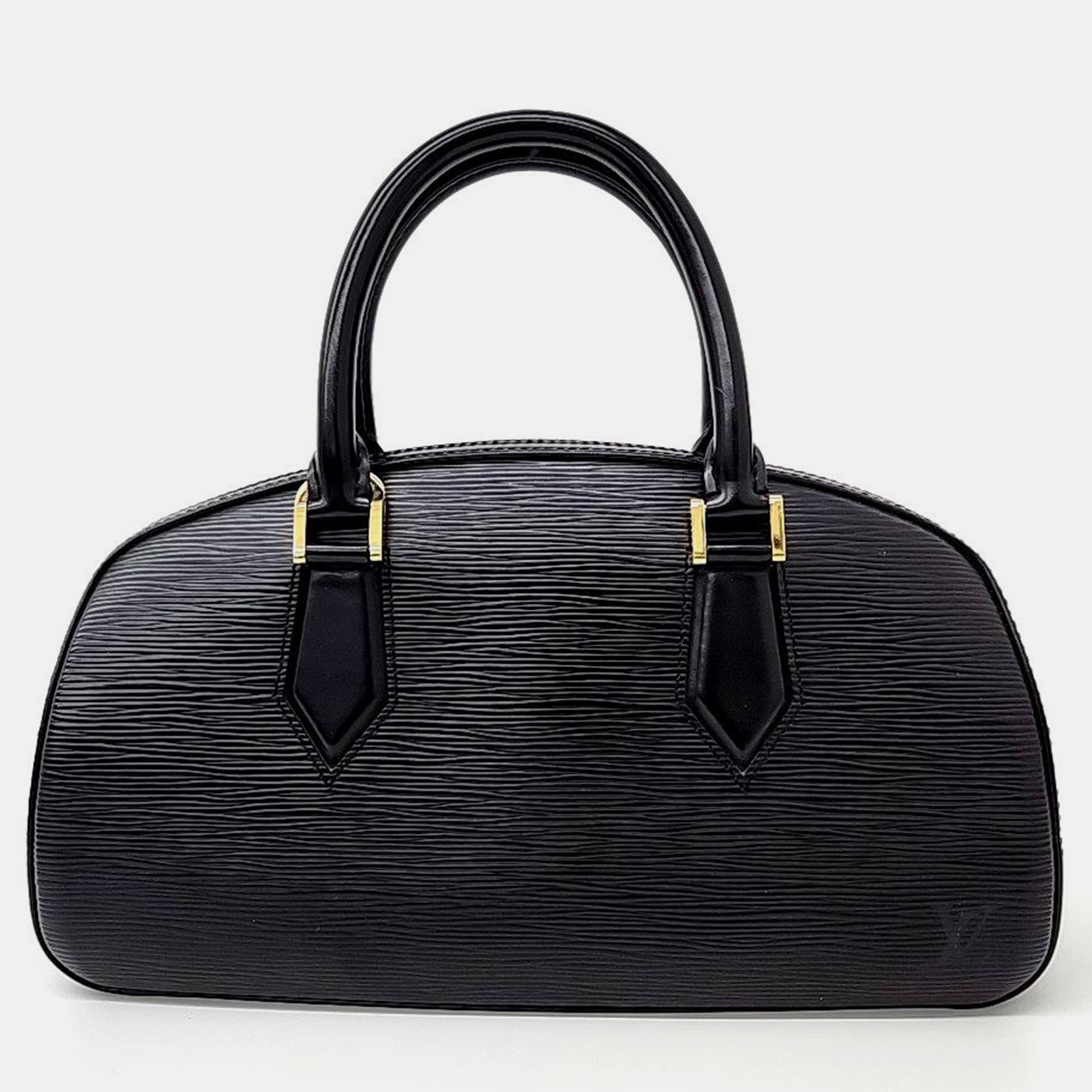 

Louis Vuitton Black Epi Leather Jasmine Top Handle Bag