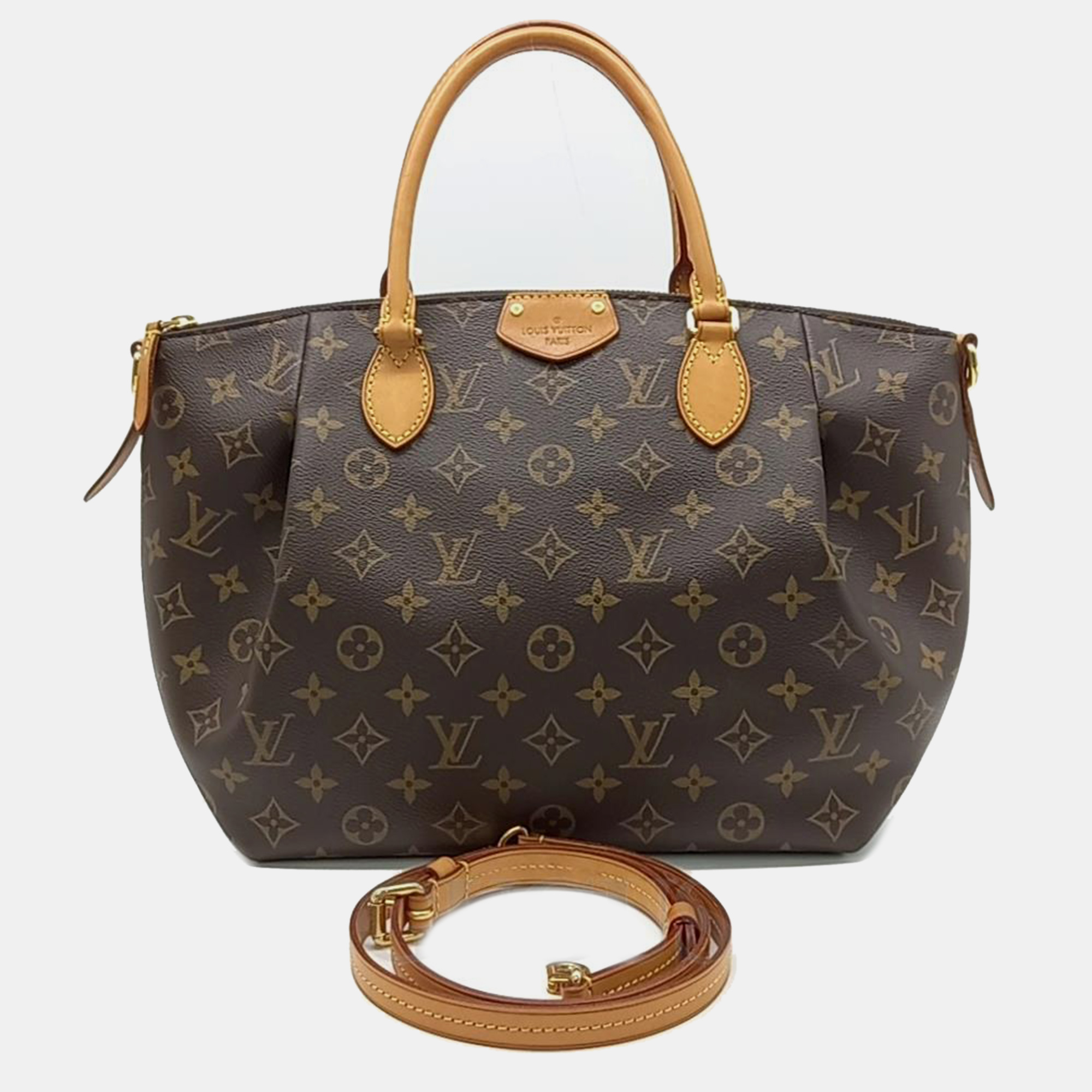 

Louis Vuitton Brown Monogram Canvas Turenne MM Top Handle Bag