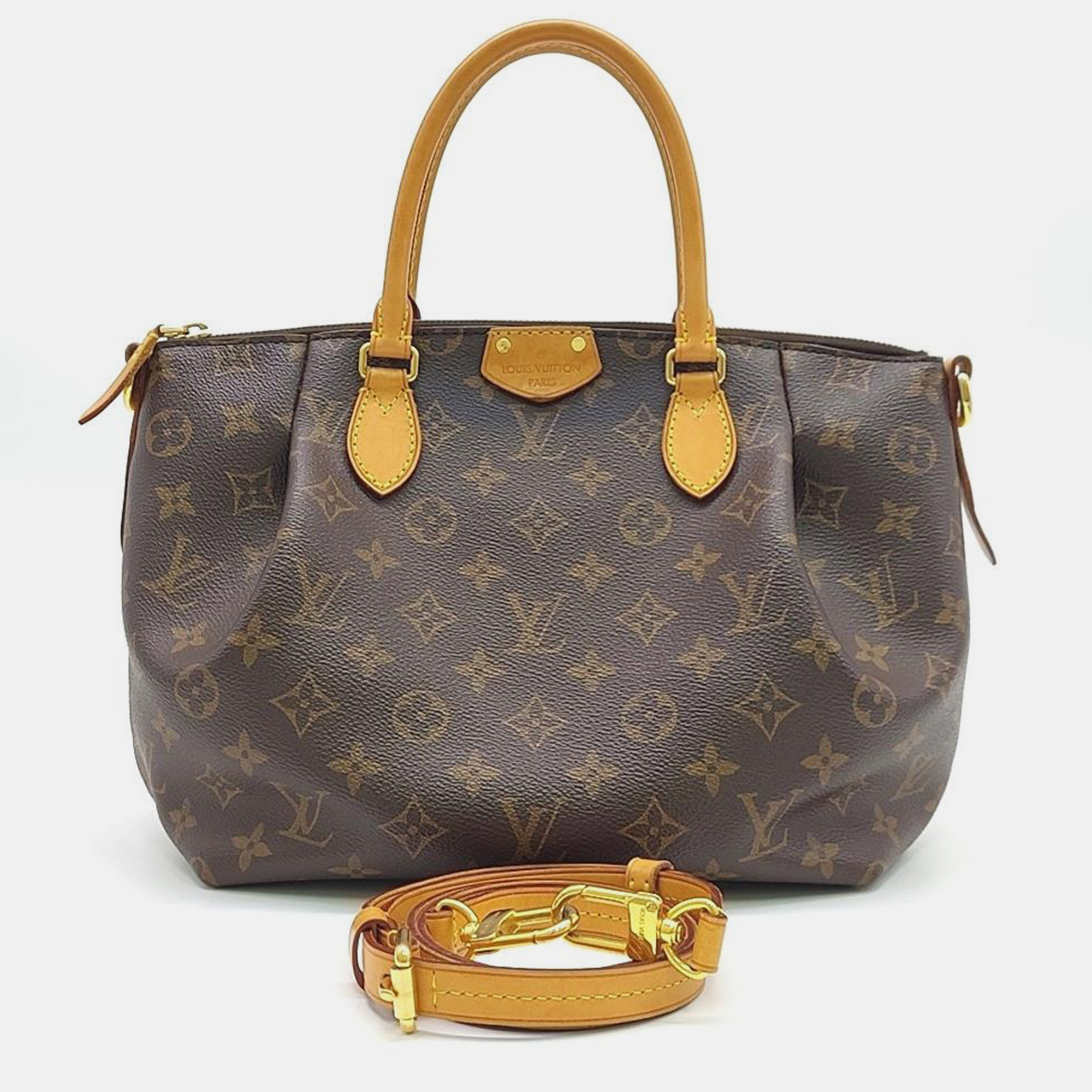 

Louis Vuitton Brown Monogram Canvas Turenne PM Top Handle Bag