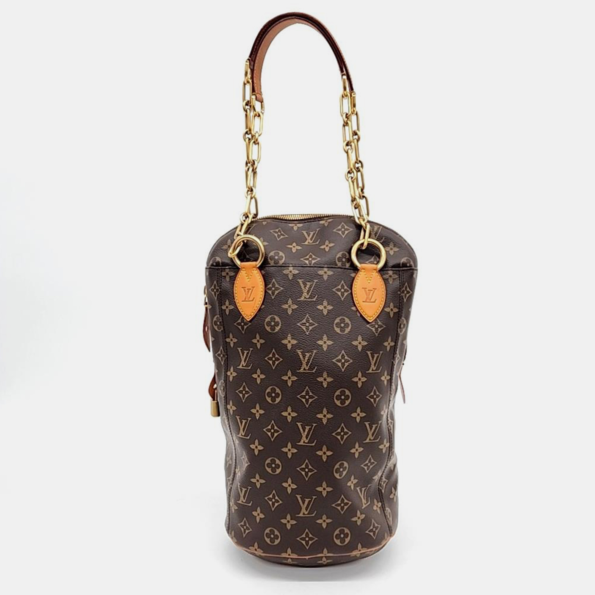 

Louis Vuitton monogram punching Bag PM handbag, Brown