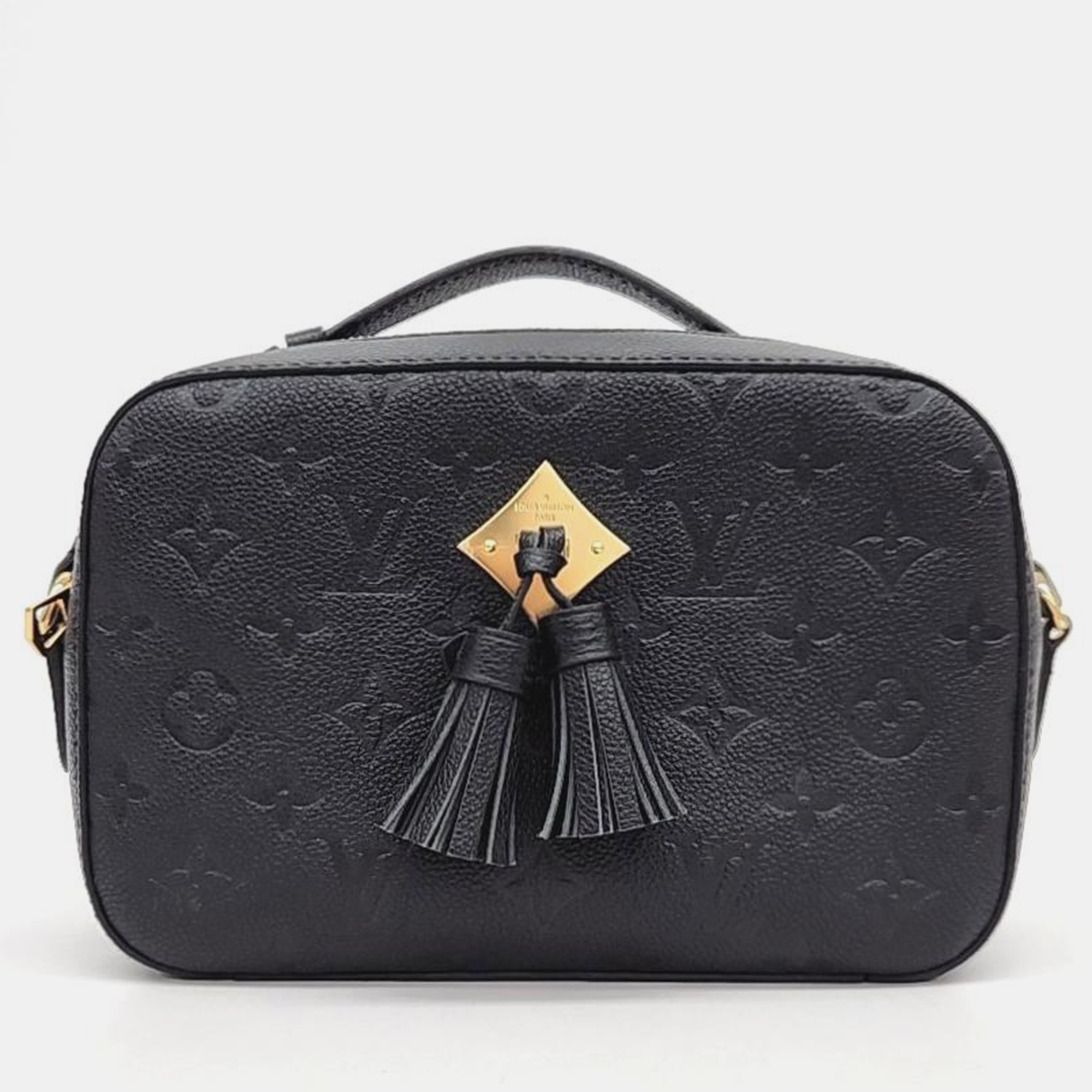 

Louis Vuitton Black Monogram Empriente Leather Saintonge Shoulder Bag