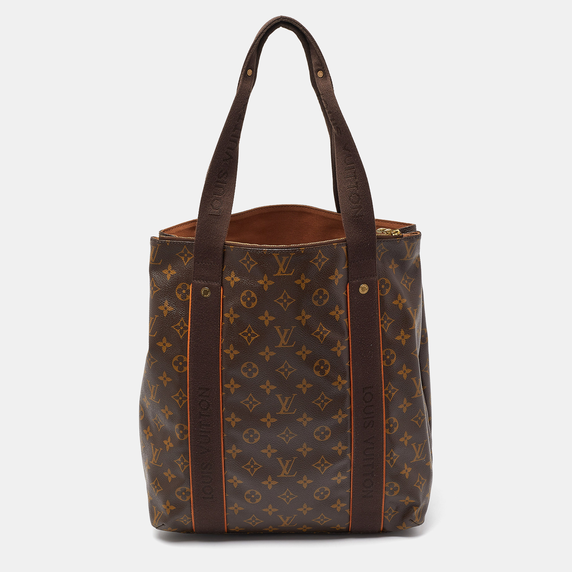 

Louis Vuitton Monogram Canvas Cabas Beaubourg Bag, Brown