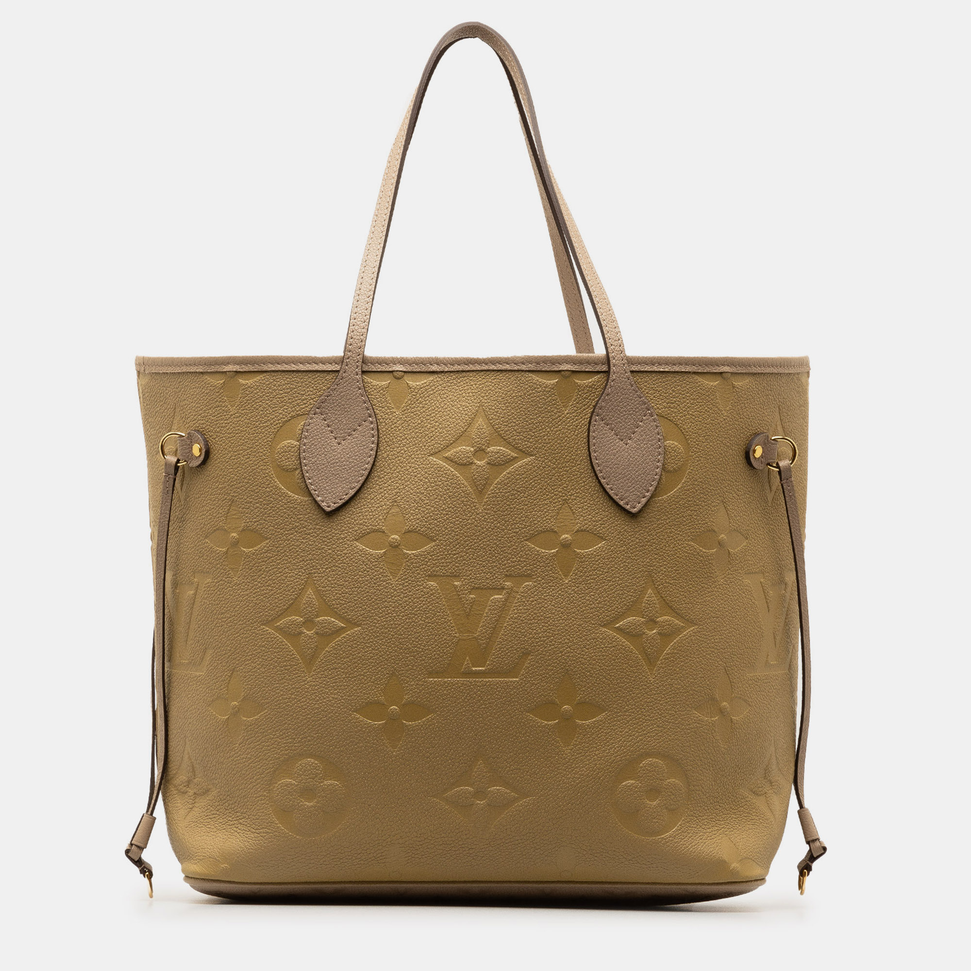 

Louis Vuitton Monogram Empreinte Neverfull MM, Brown