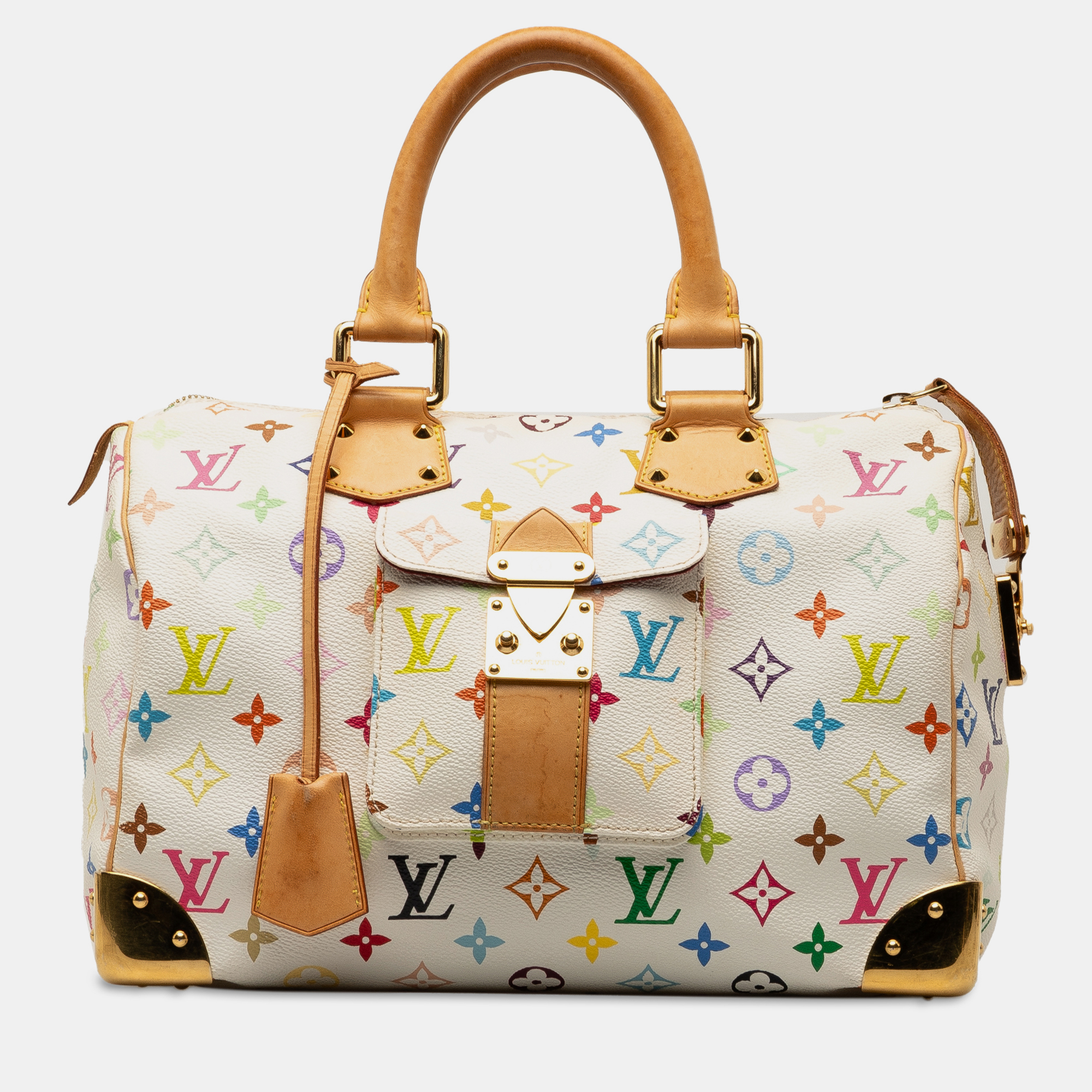

Louis Vuitton Monogram Multicolore Speedy 30, White