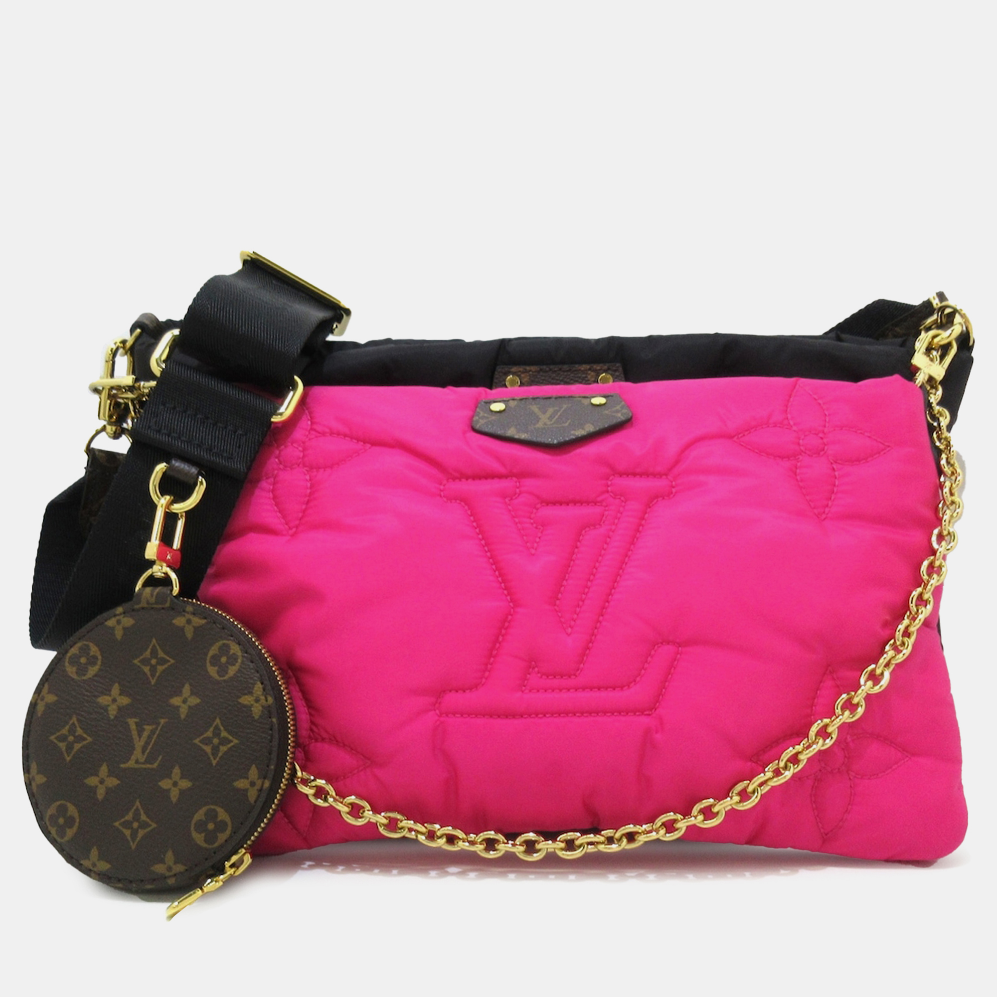 Pre-owned Louis Vuitton Maxi Multi-pochette Accessoires In Pink