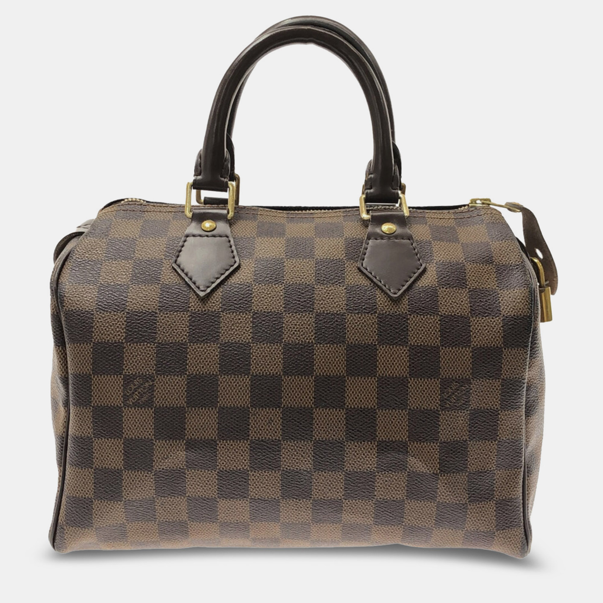 

Louis Vuitton Damier Ebene Speedy Handbag, Brown