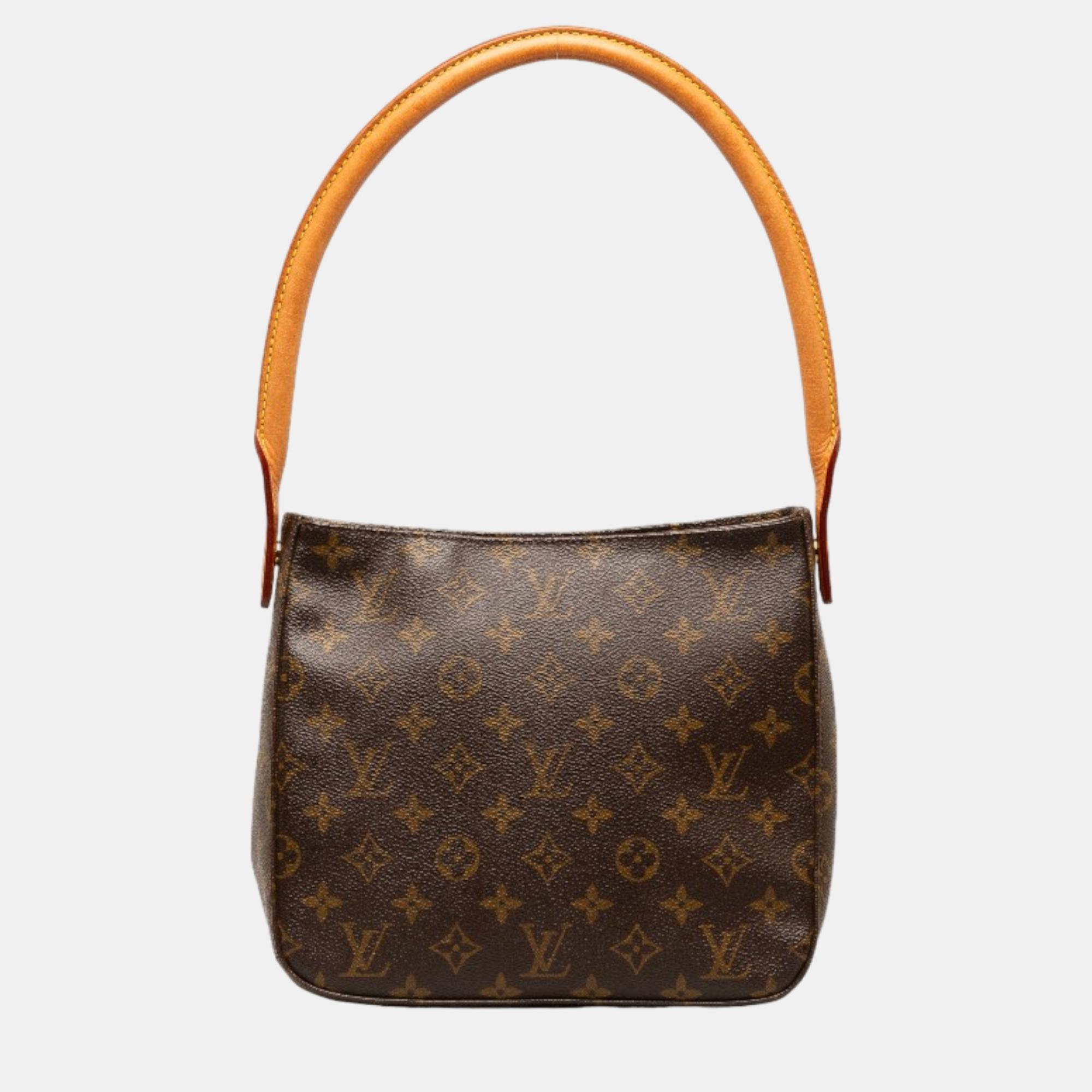 

Louis Vuitton Brown Canvas Looping Shoulder Bags