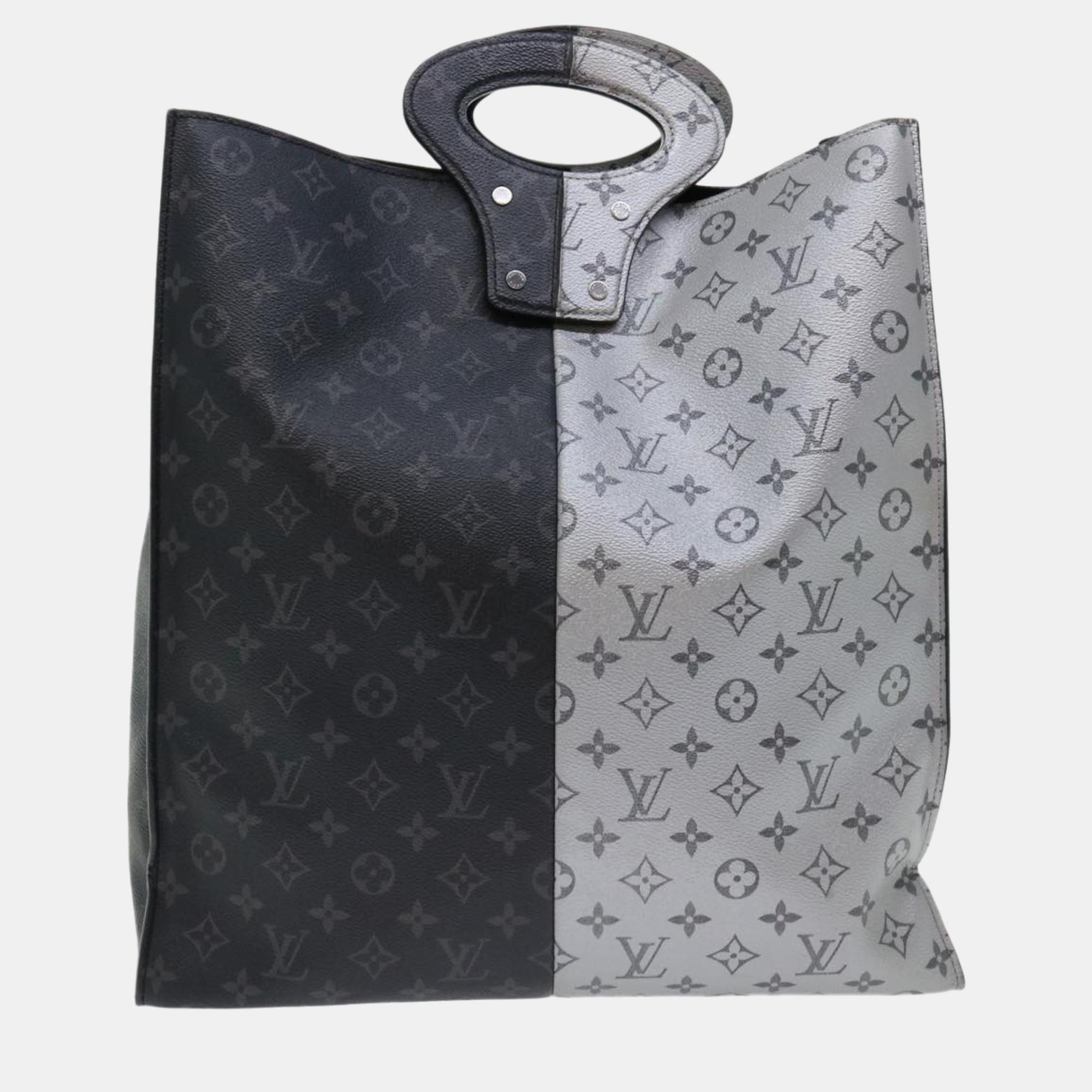 

Louis Vuitton Pacific Eclipse Split Tote Bag, Black