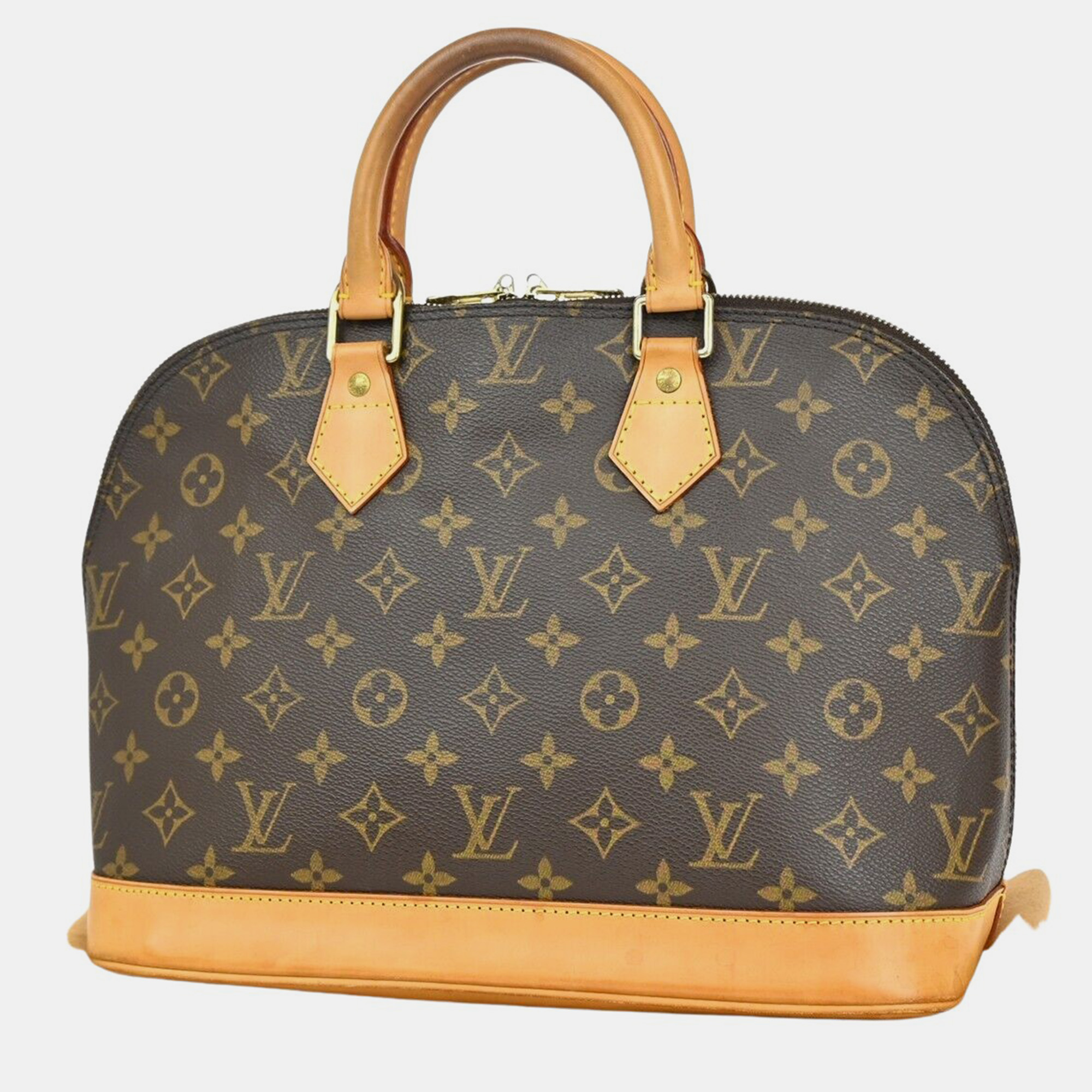 

Louis Vuitton Brown Canvas Alma Satchel bag