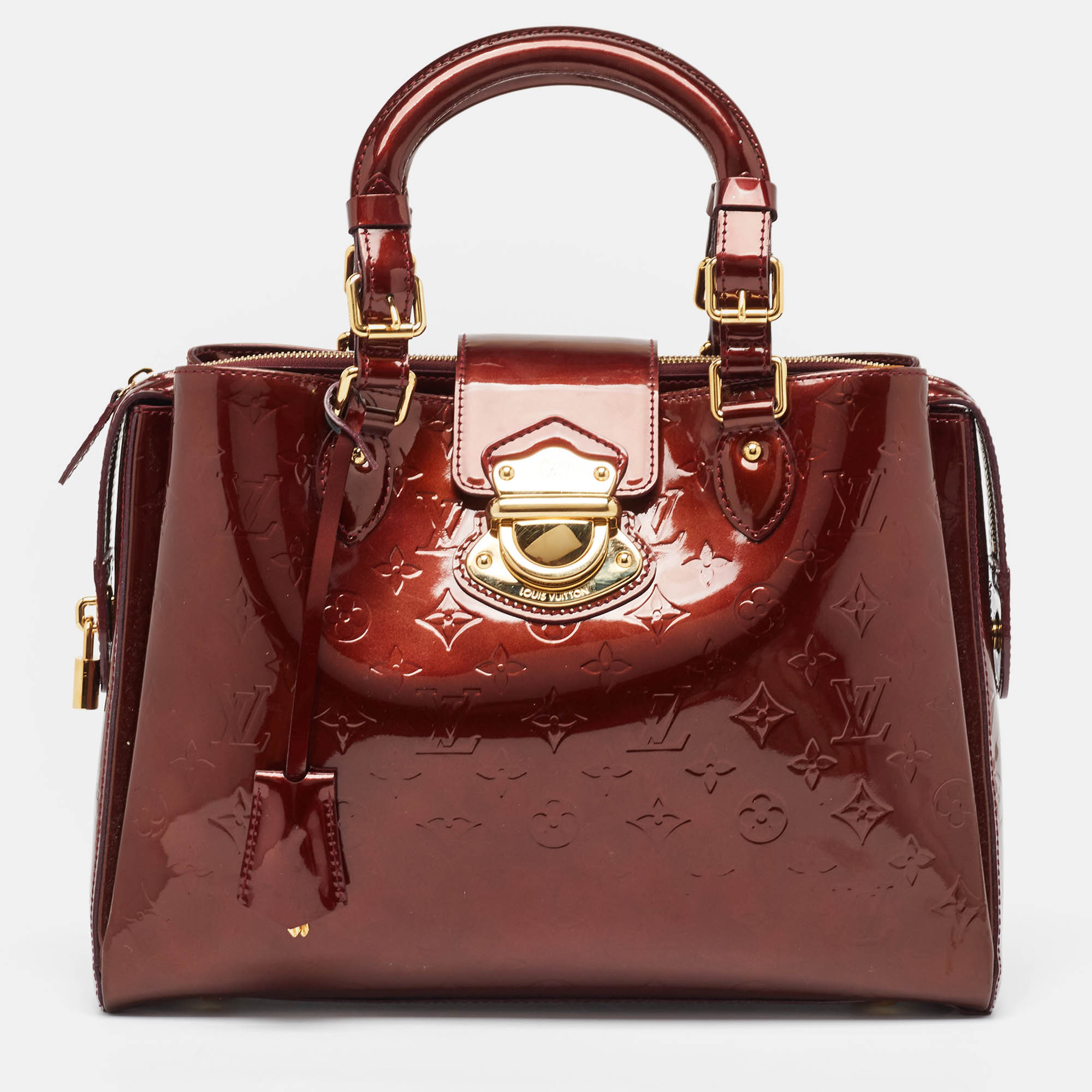 

Louis Vuitton Rouge Fauviste Monogram Vernis Melrose Avenue Bag, Red