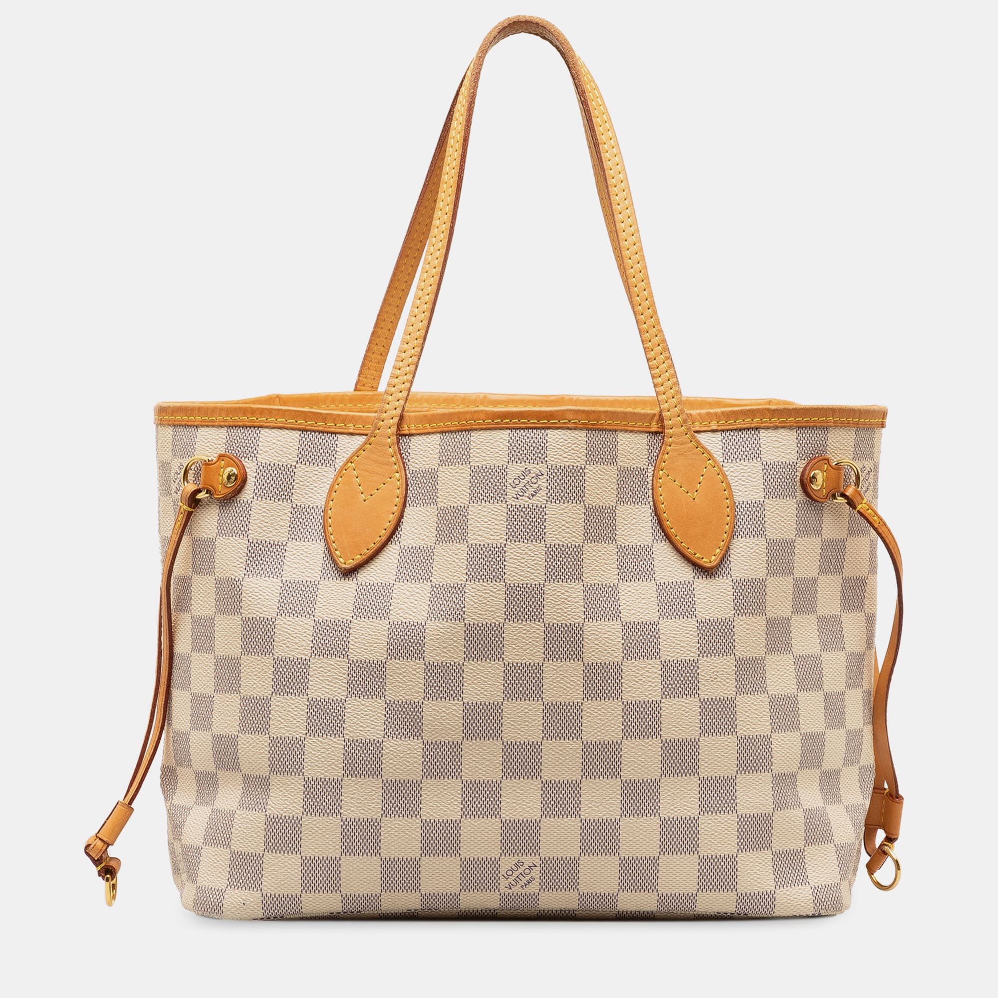 

Louis Vuitton Damier Azur Neverfull PM, Grey