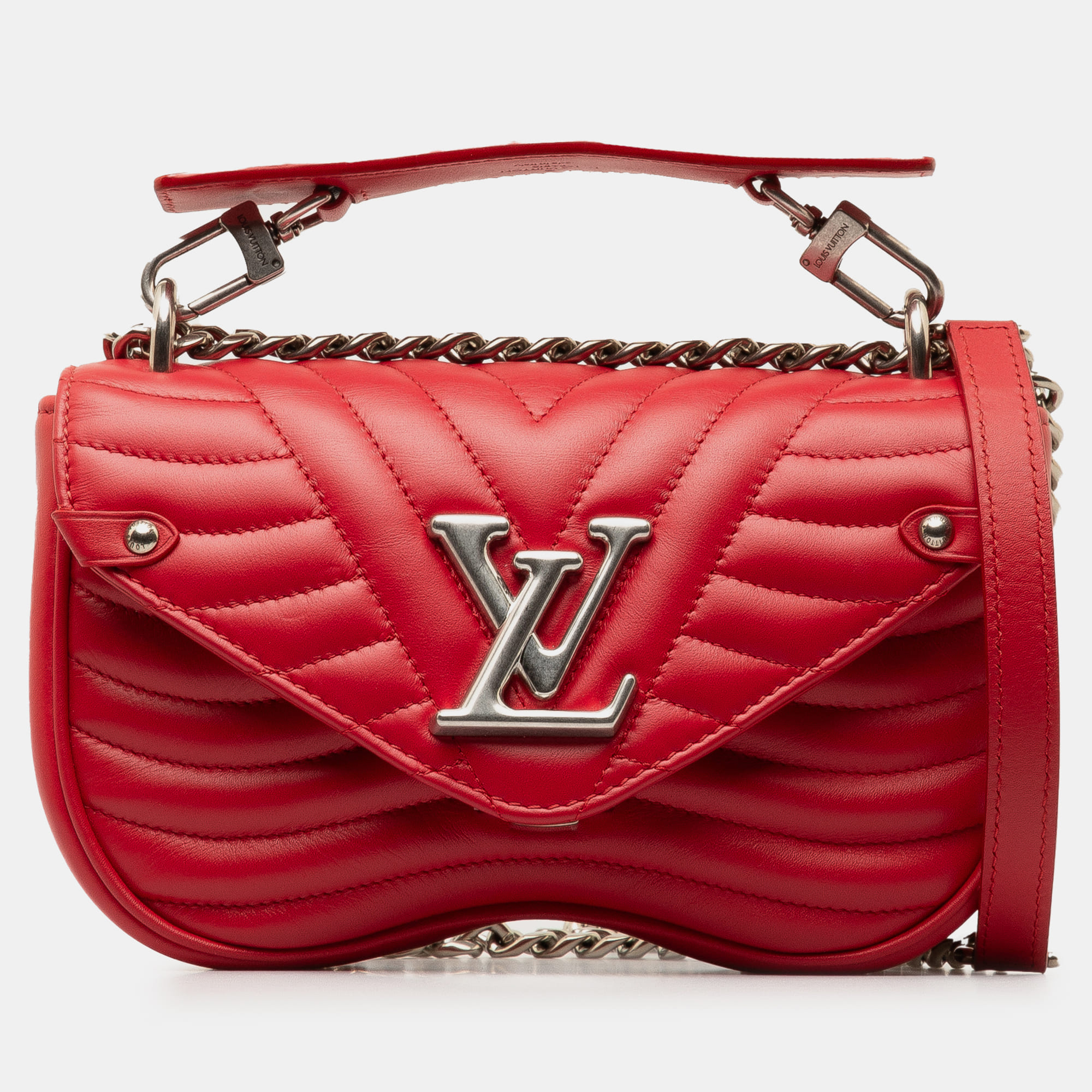 

Louis Vuitton New Wave Chain Bag MM, Red