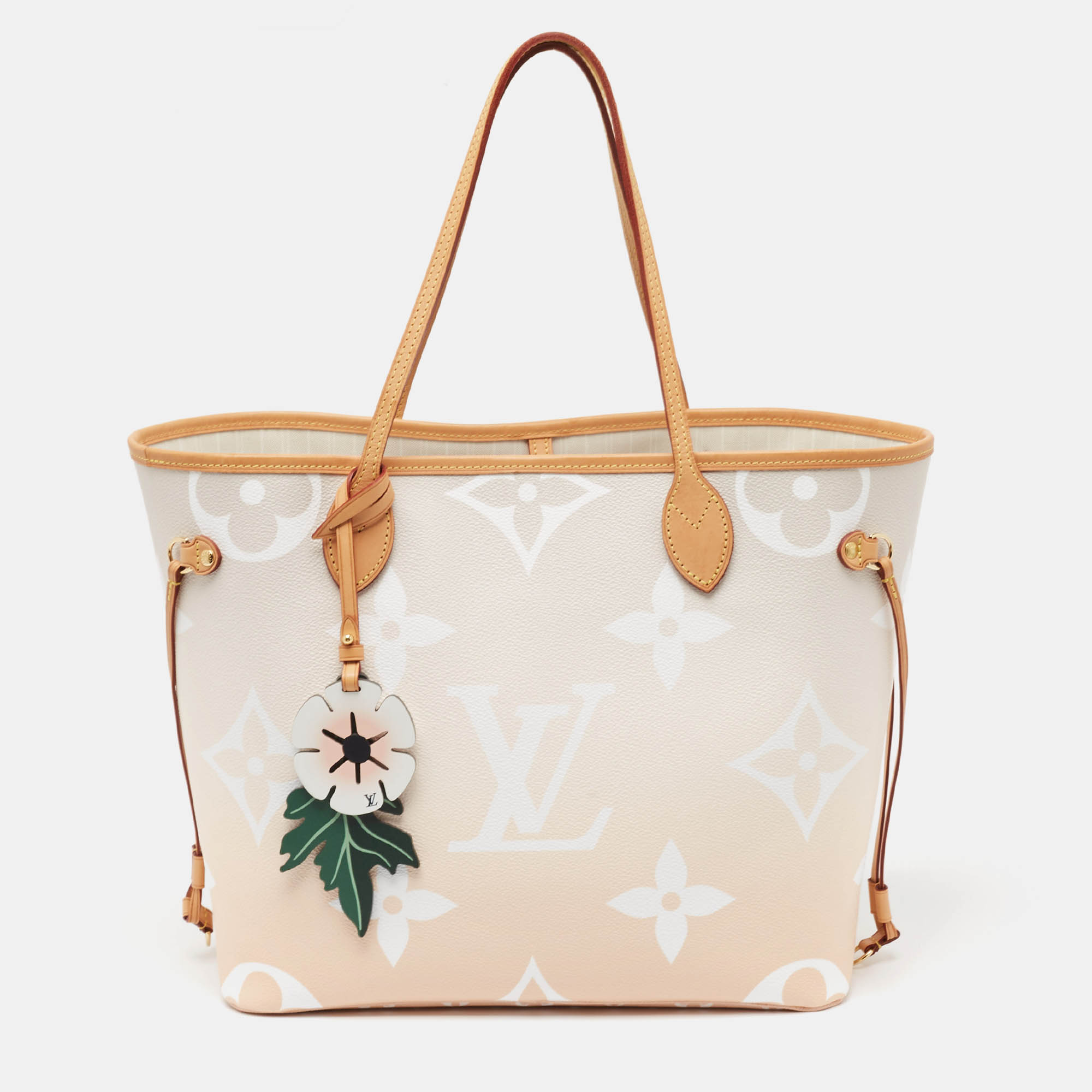 

Louis Vuitton Brume Monogram Giant Canvas By The Pool Neverfull MM Bag, Multicolor
