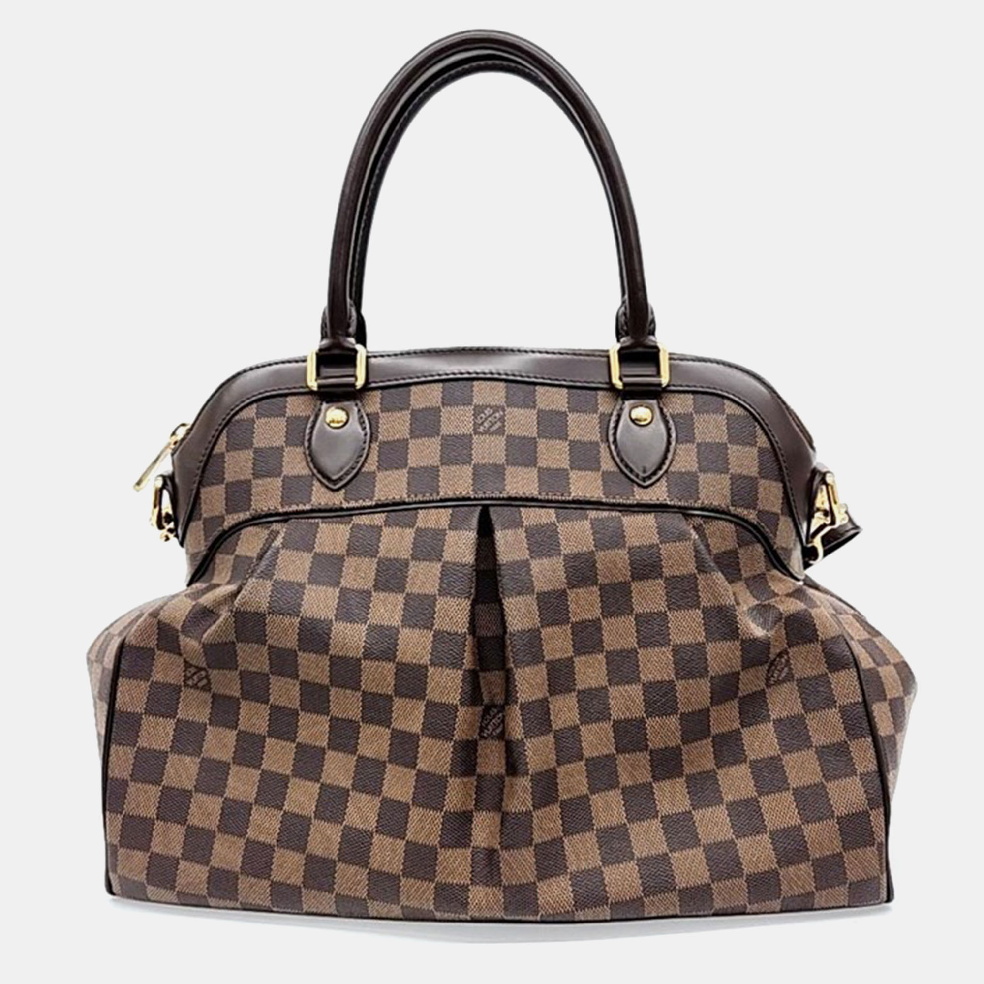 

Louis Vuitton Brown Damier Ebene Canvas Trevi GM Satchel