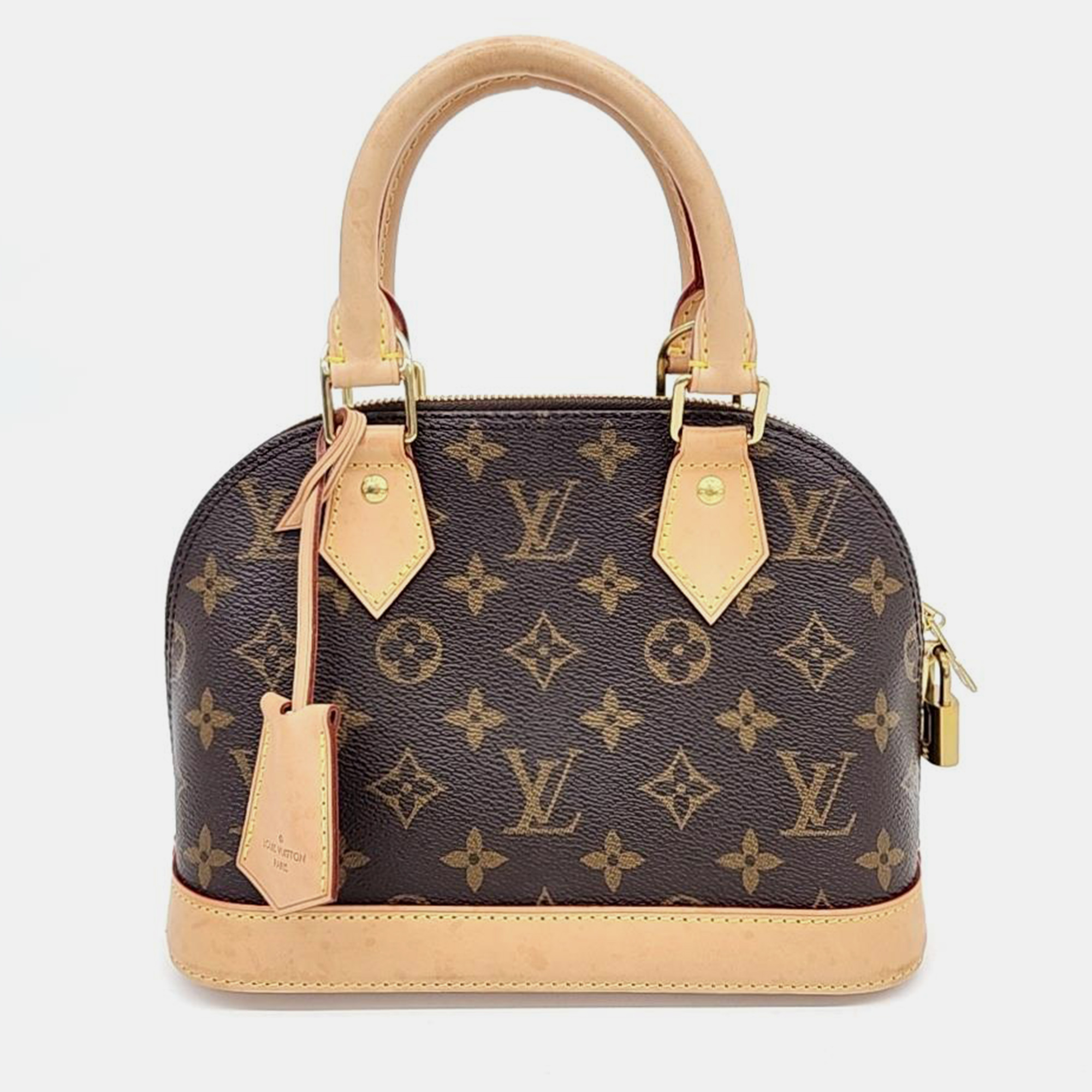 

Louis Vuitton Brown Monogram Canvas Alma BB Top Handle Bag