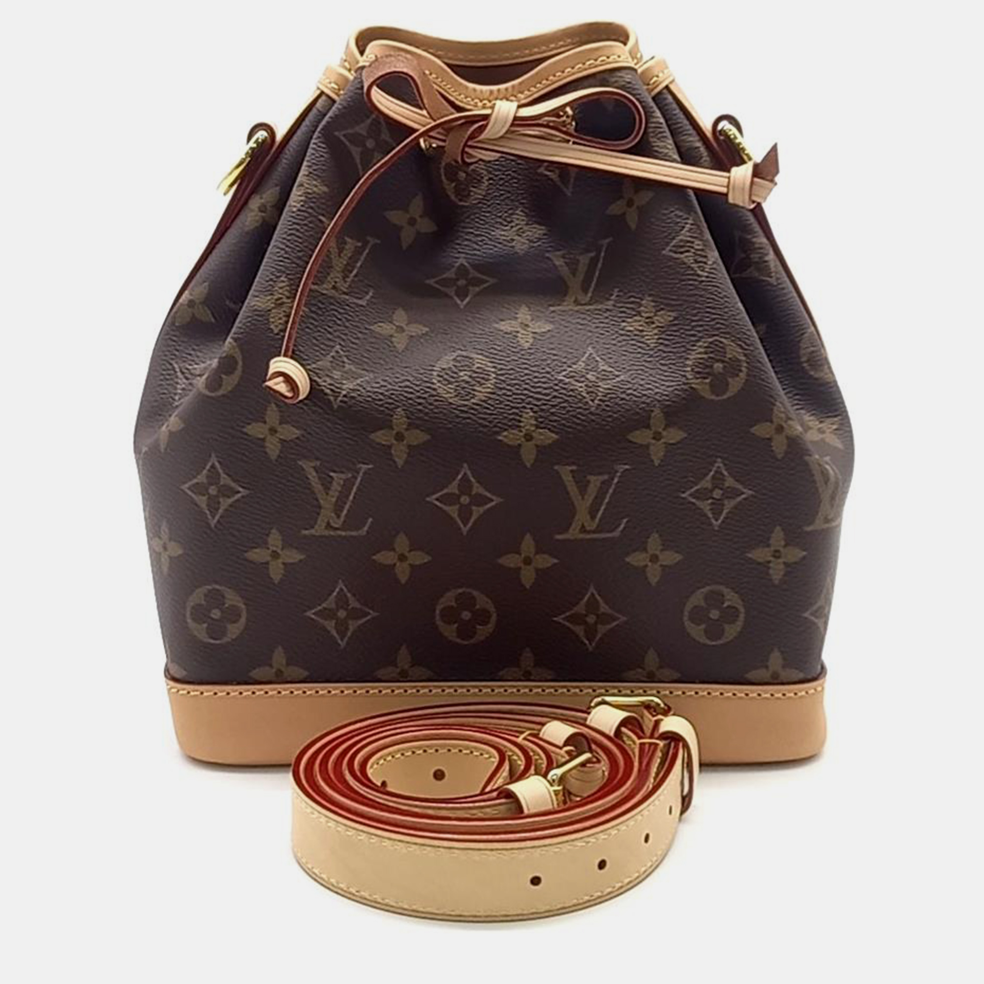 

Louis Vuitton Brown Monogram Canvas Noe BB Bucket Bag