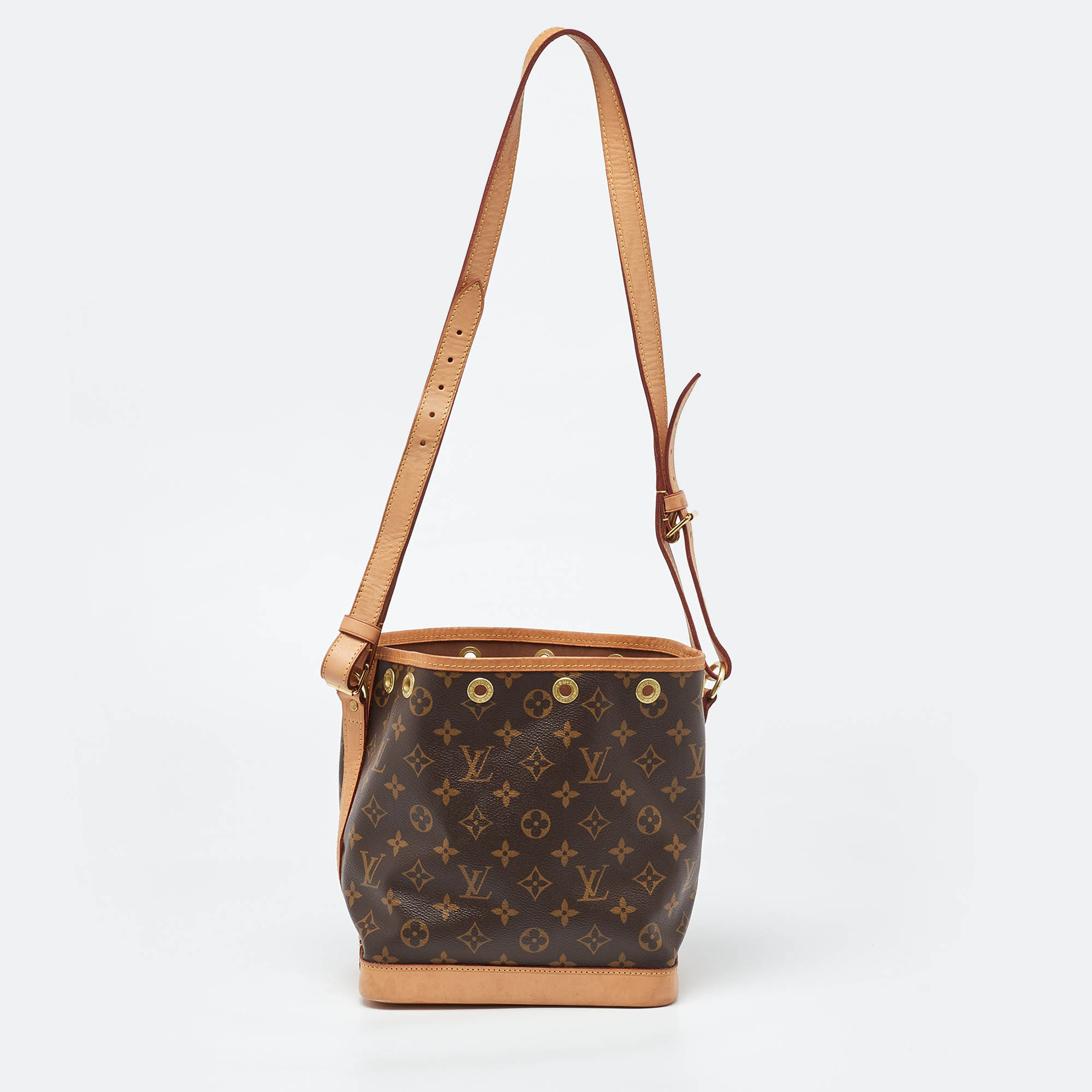 

Louis Vuitton Monogram Canvas Noe BB Bag, Brown