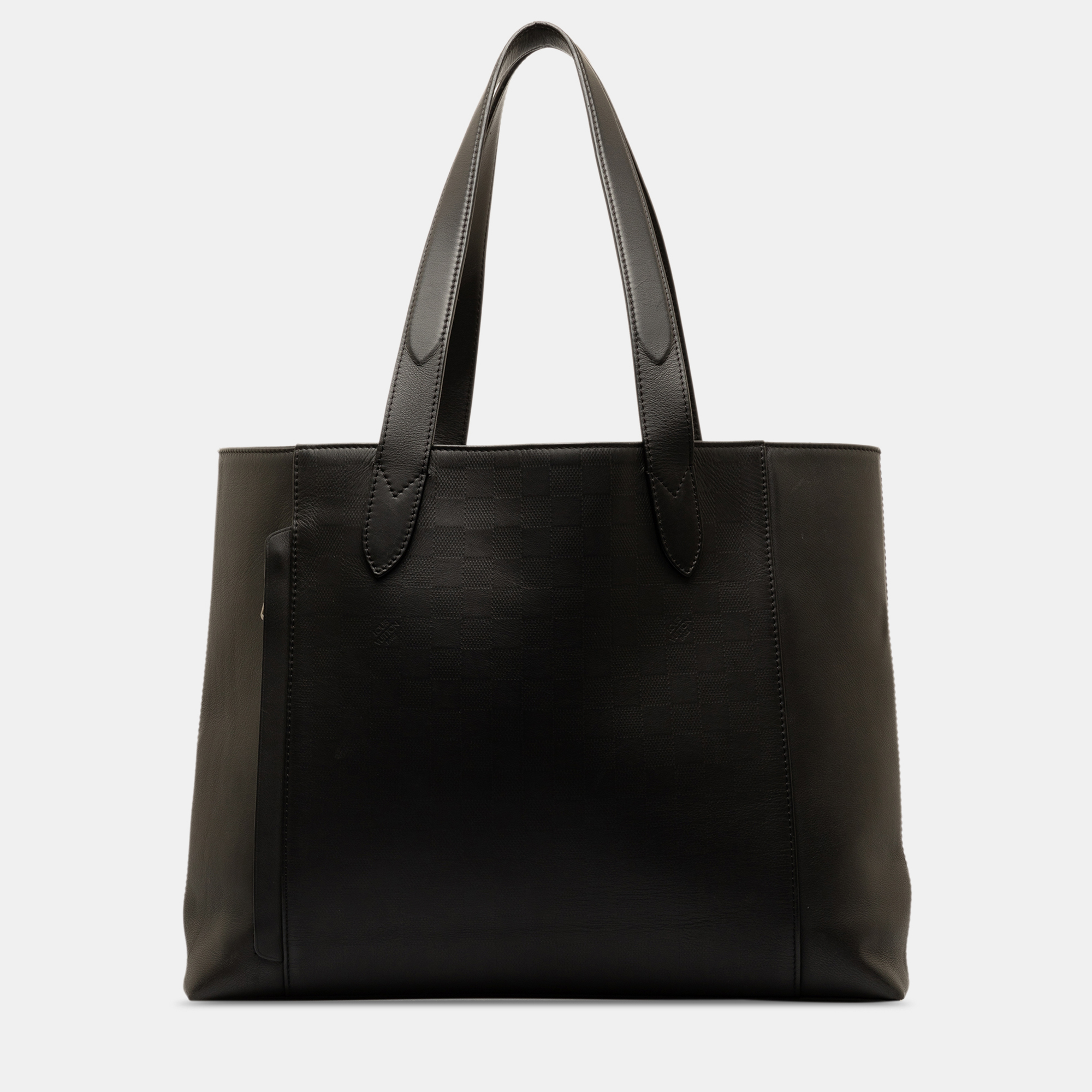 

Louis Vuitton Damier Infini Cabas Voyage Tote Bag, Black