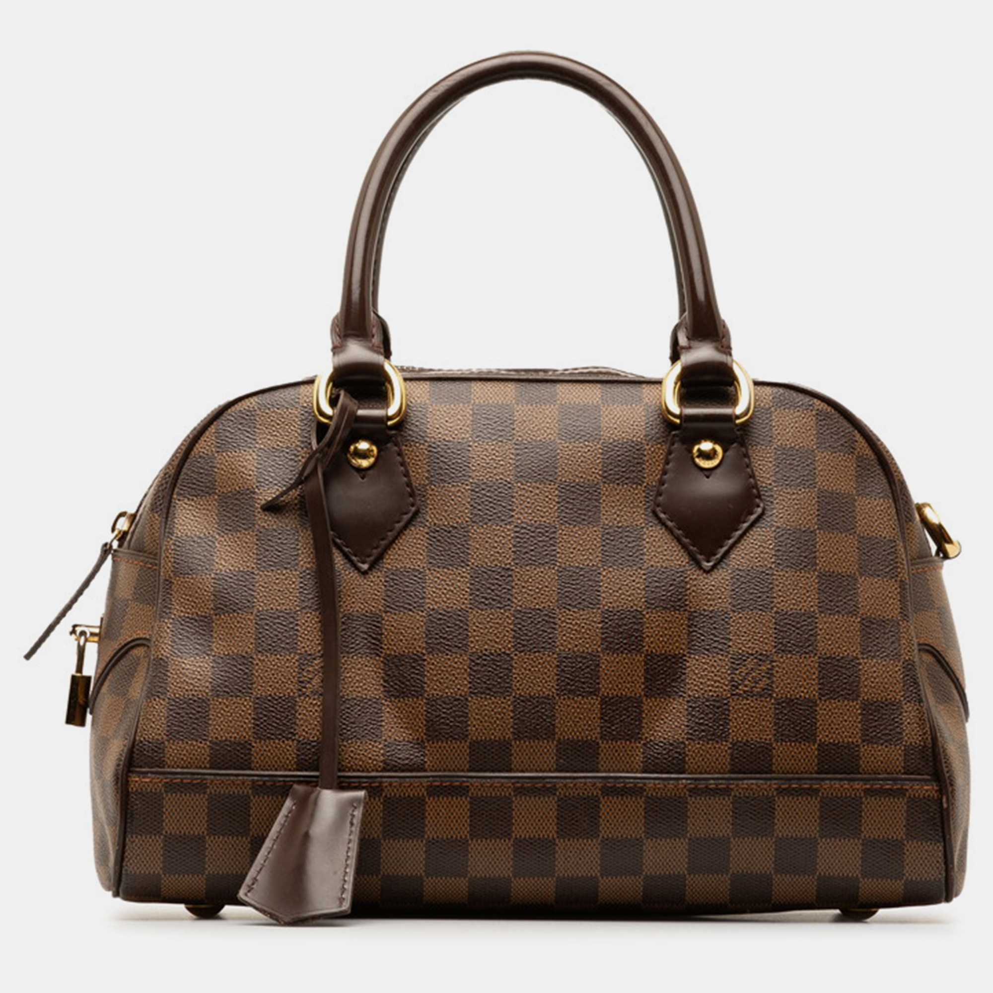 

Louis Vuitton Brown Damier Ebene Canvas Duomo Satchel