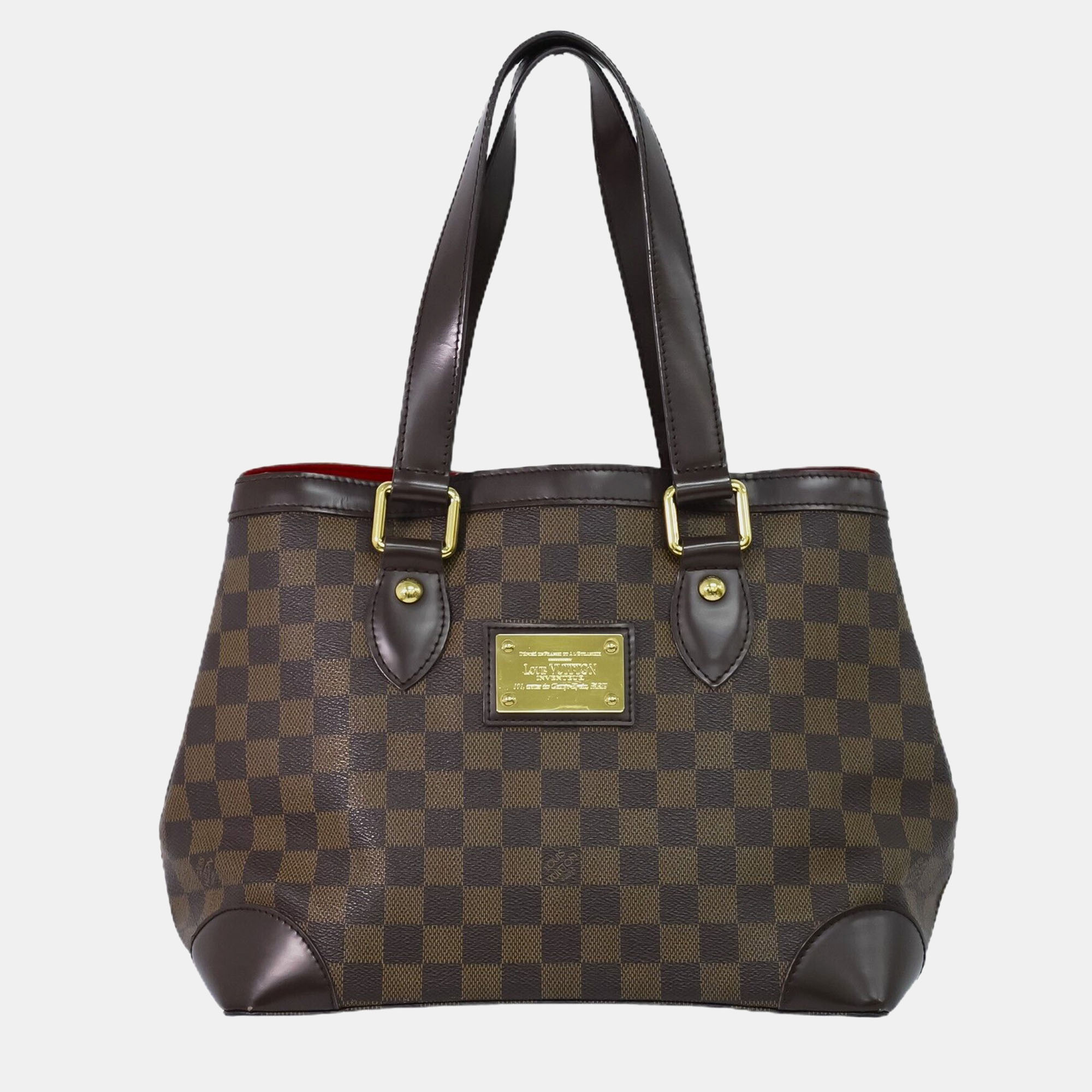 

Louis Vuitton Brown Canvas PM Hampstead Tote Bag