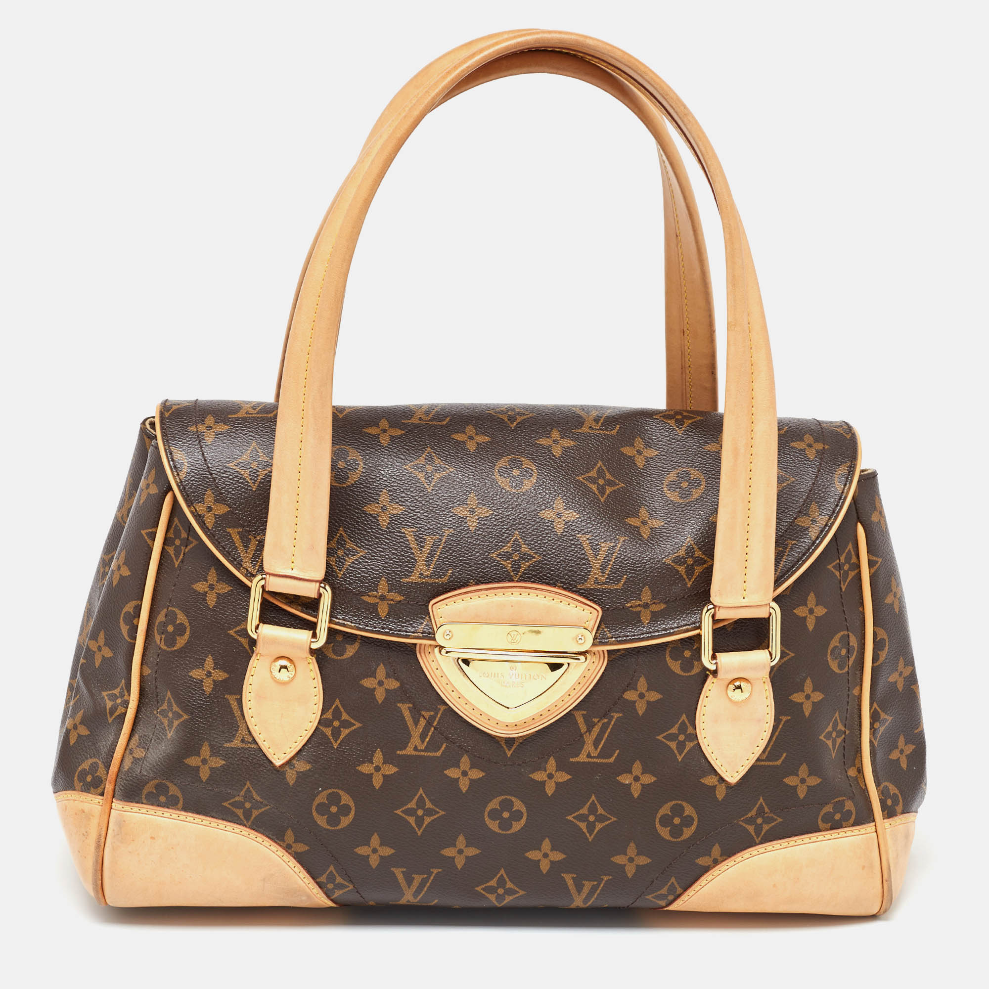 

Louis Vuitton Monogram Canvas Beverly GM Bag, Brown