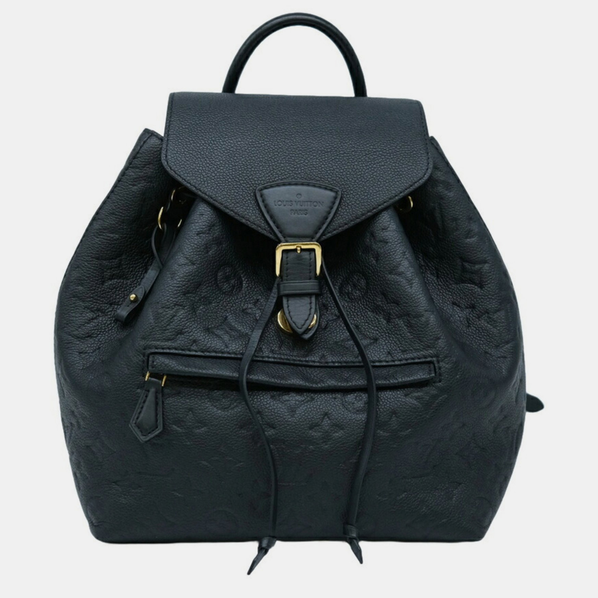 

Louis Vuitton Black Monogram Empriente Leather Montsouris PM Backpack