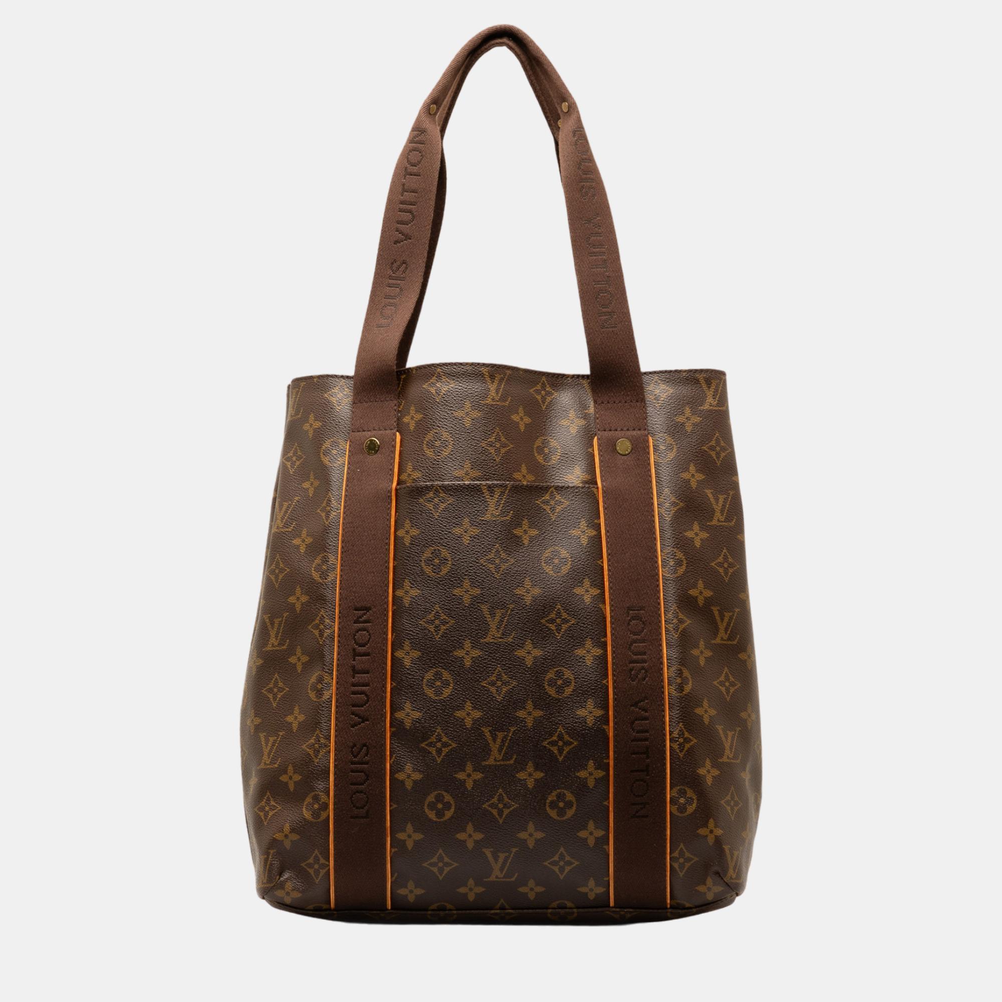 

Louis Vuitton Brown Monogram Cabas Beaubourg