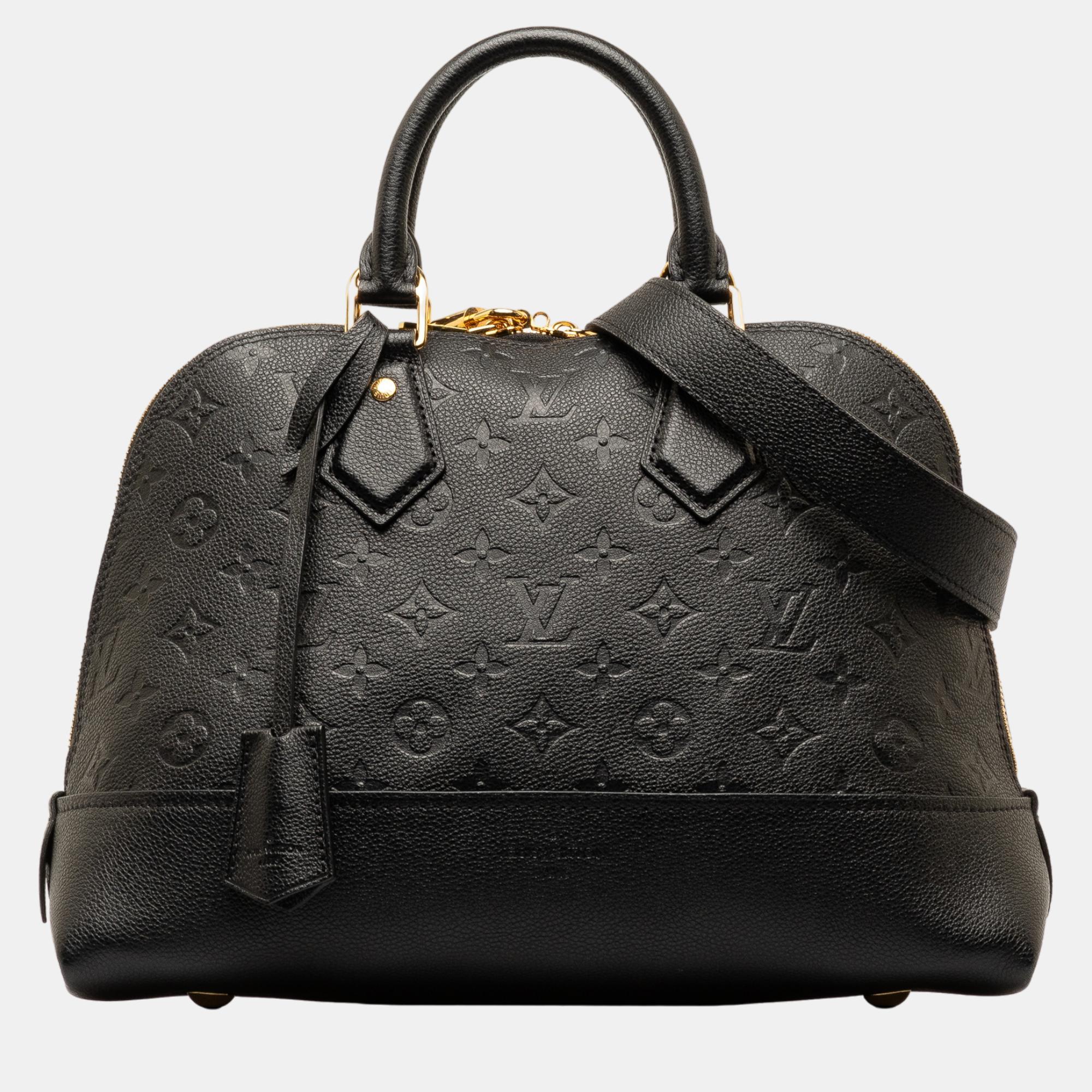 

Louis Vuitton Black Monogram Empreinte Neo Alma PM