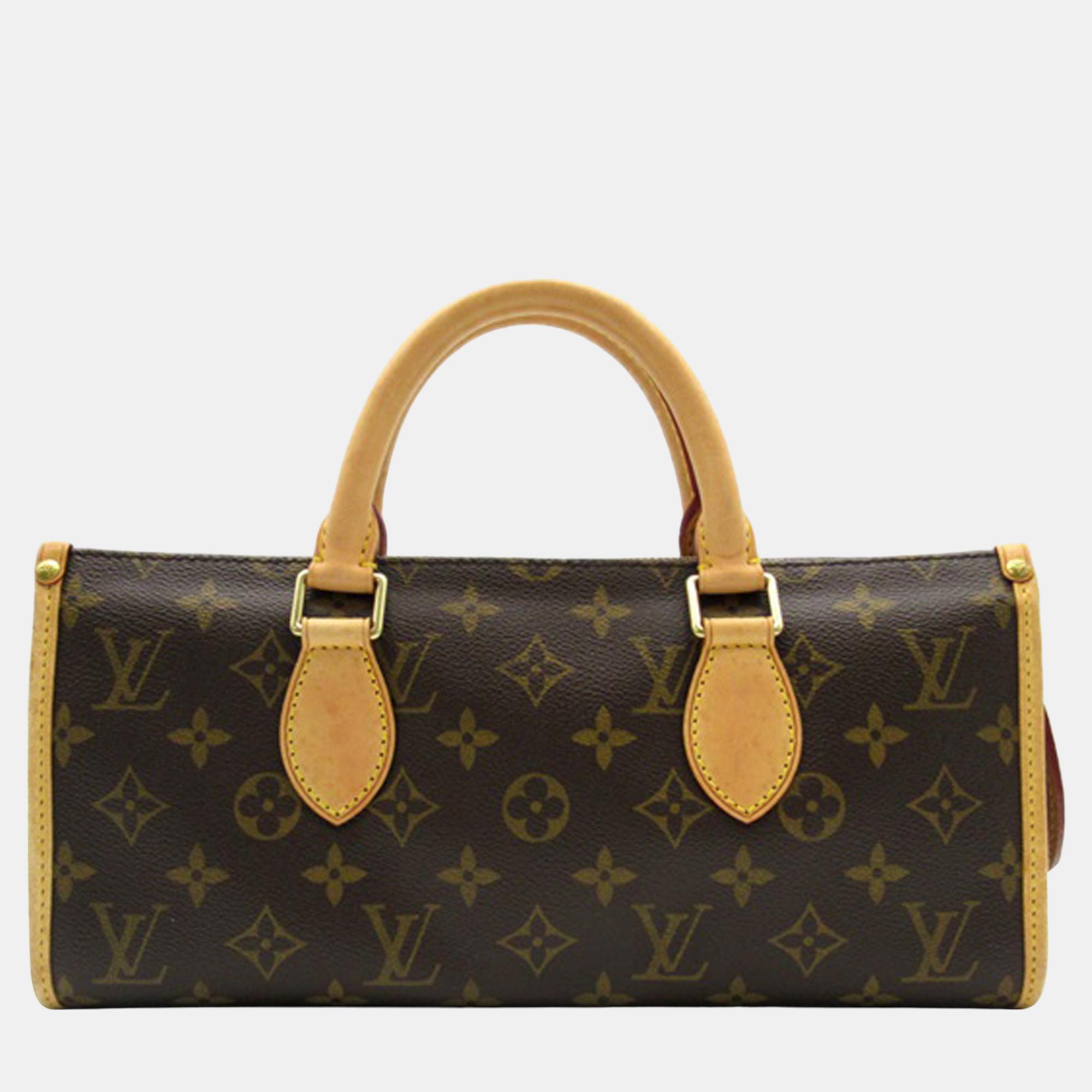 

Louis Vuitton Brown Monogram Popincourt