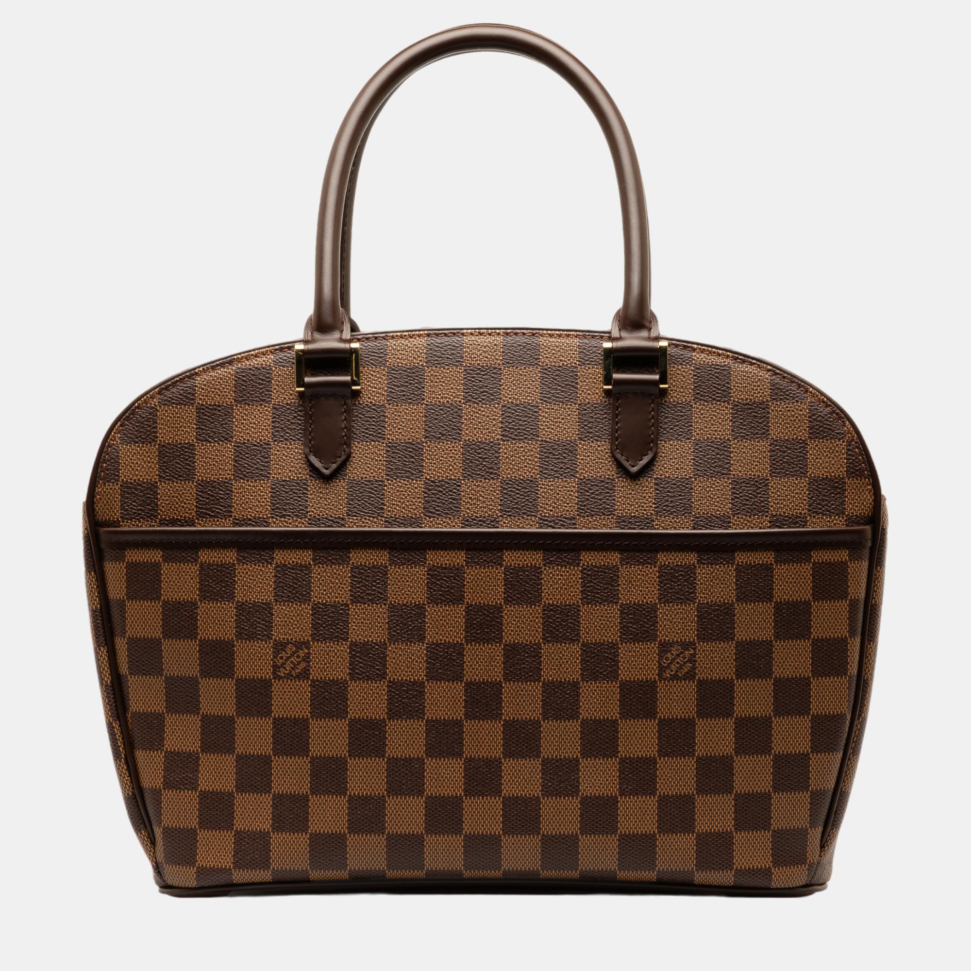 

Louis Vuitton Brown Damier Ebene Sarria Horizontal